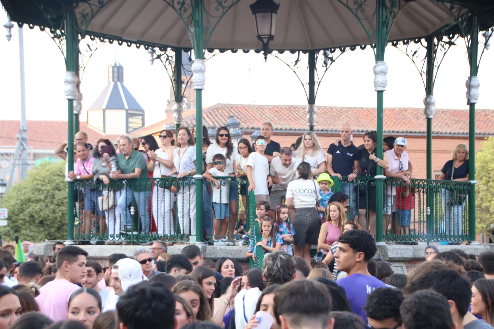 Peñaranda, Chupinazo y presentación de las reinas y damas
