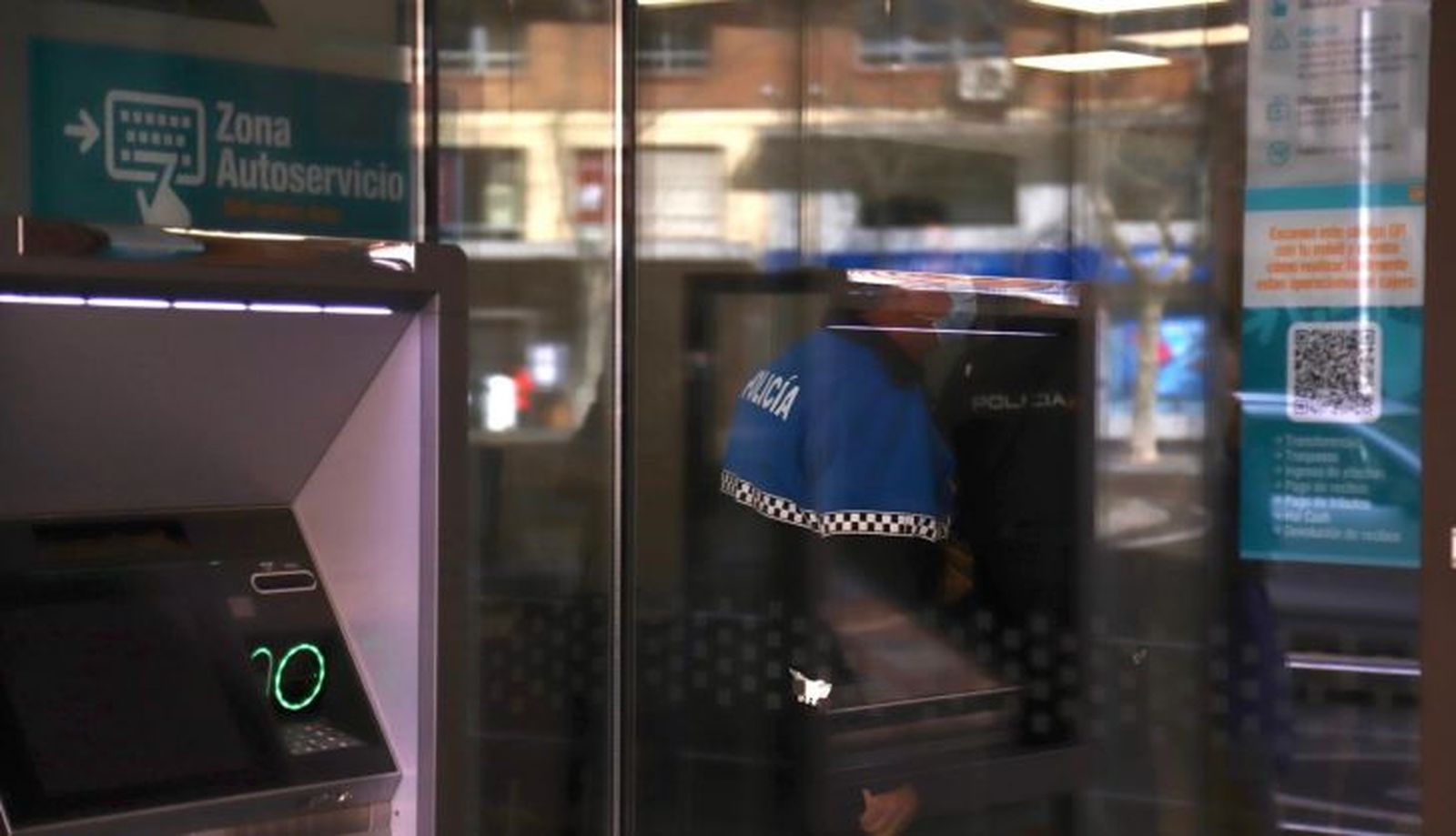 Imagen de la intervención policial Foto María Lorenzo