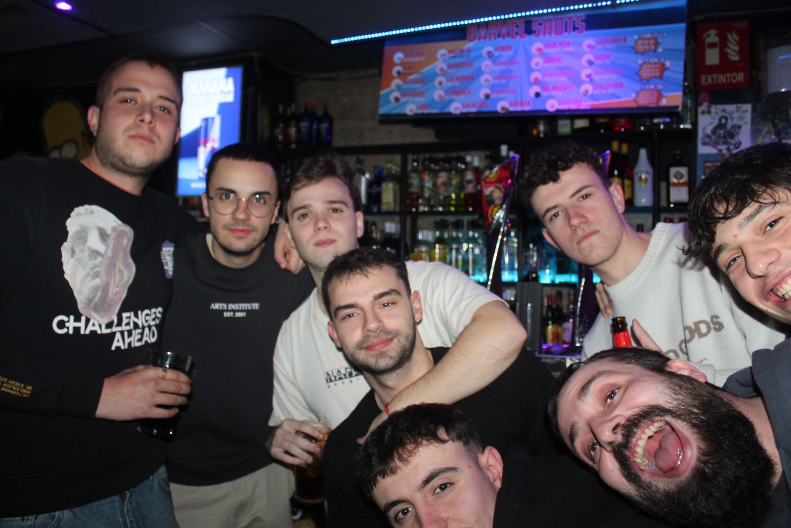 Salamanca de noche, viernes 30 de enero