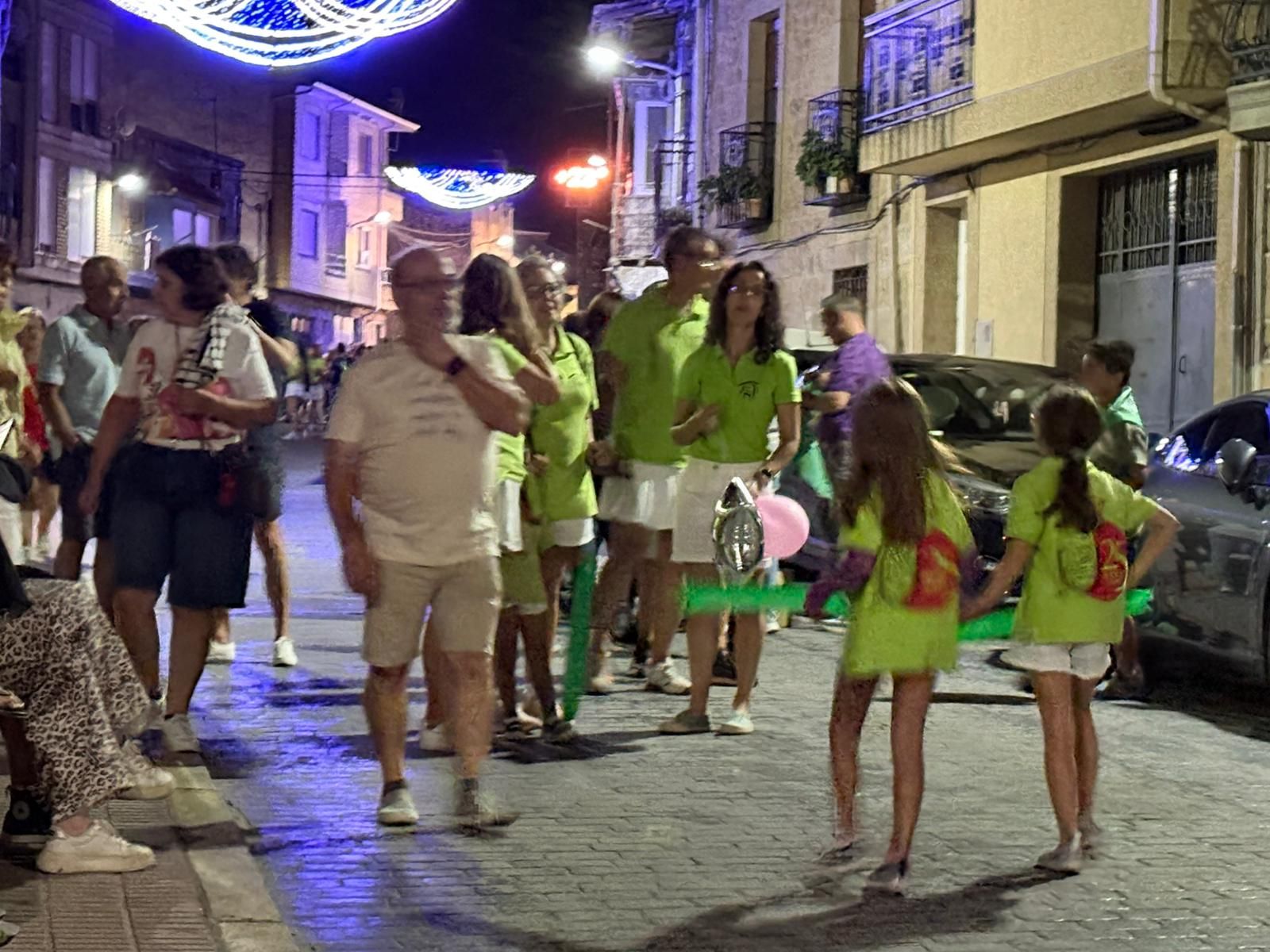 Desfile de peñas de Aldeadávila