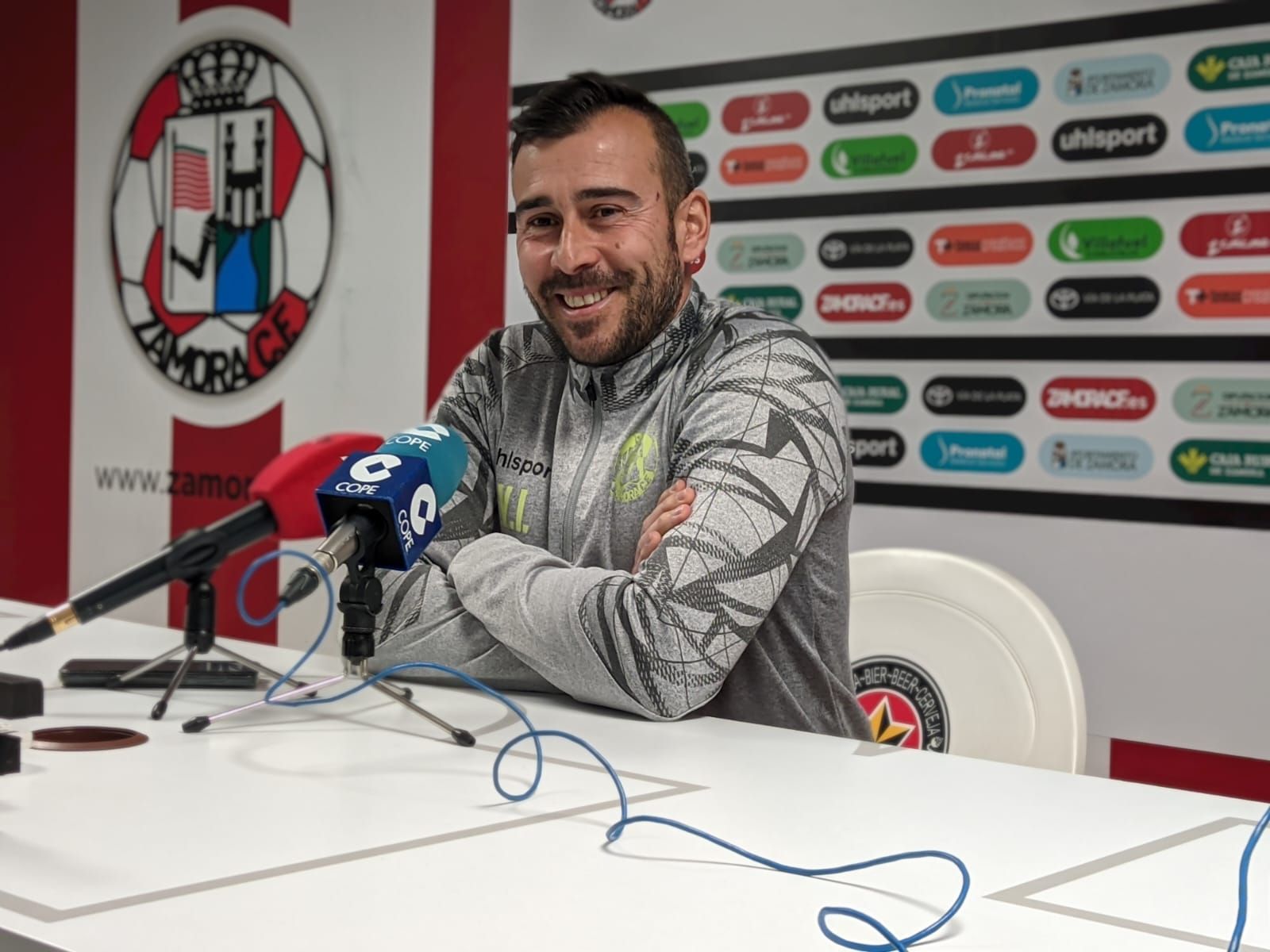 Yago Iglesias en rueda de prensa