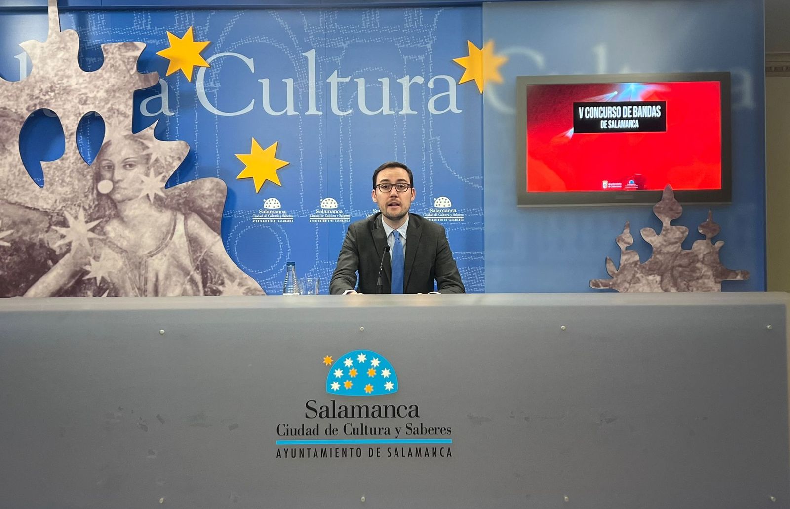 El concejal de Cultura y Turismo, Ángel Fernández