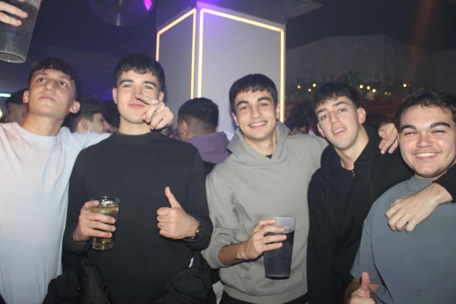 Salamanca de noche, sabado 27 de noviembre