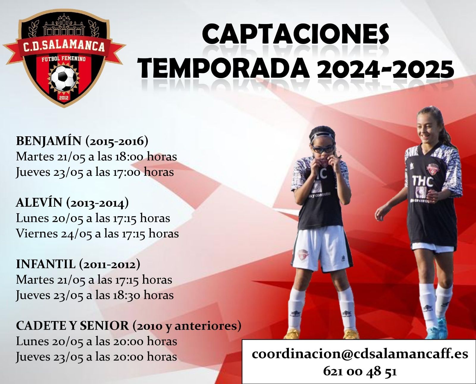 Captaciones Salamanca FF