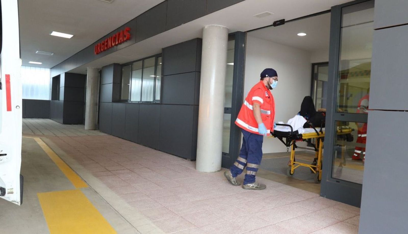 Urgencias del nuevo Hospital Universitario de Salamanca. Foto de archivo