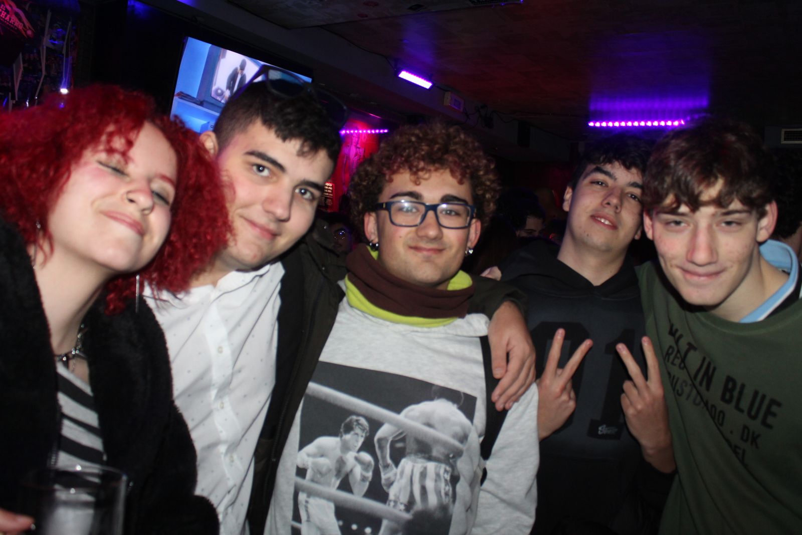 Salamanca de noche, sabado 28 de febrero