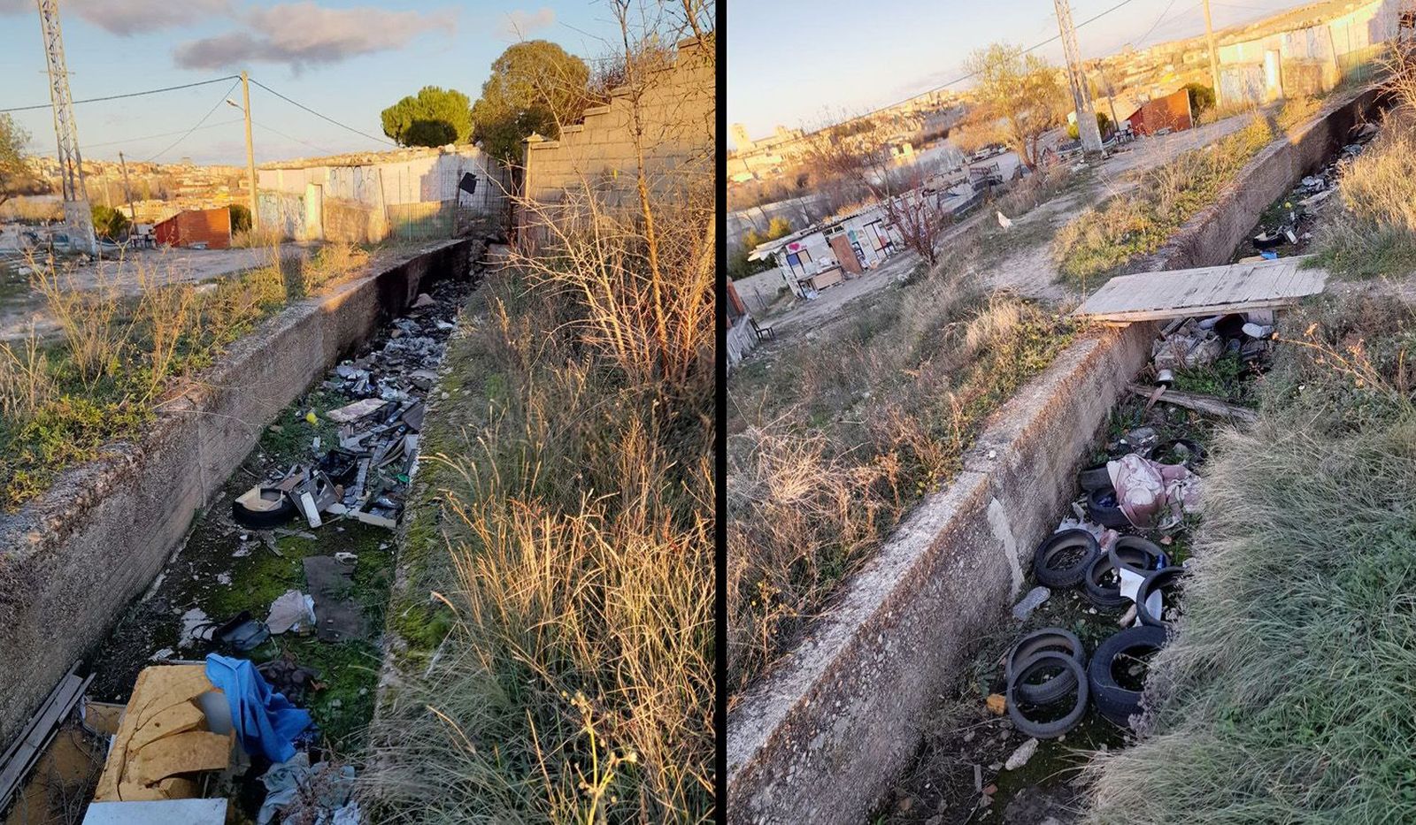 Situación en la que se encuentra el barrio de Rabiche