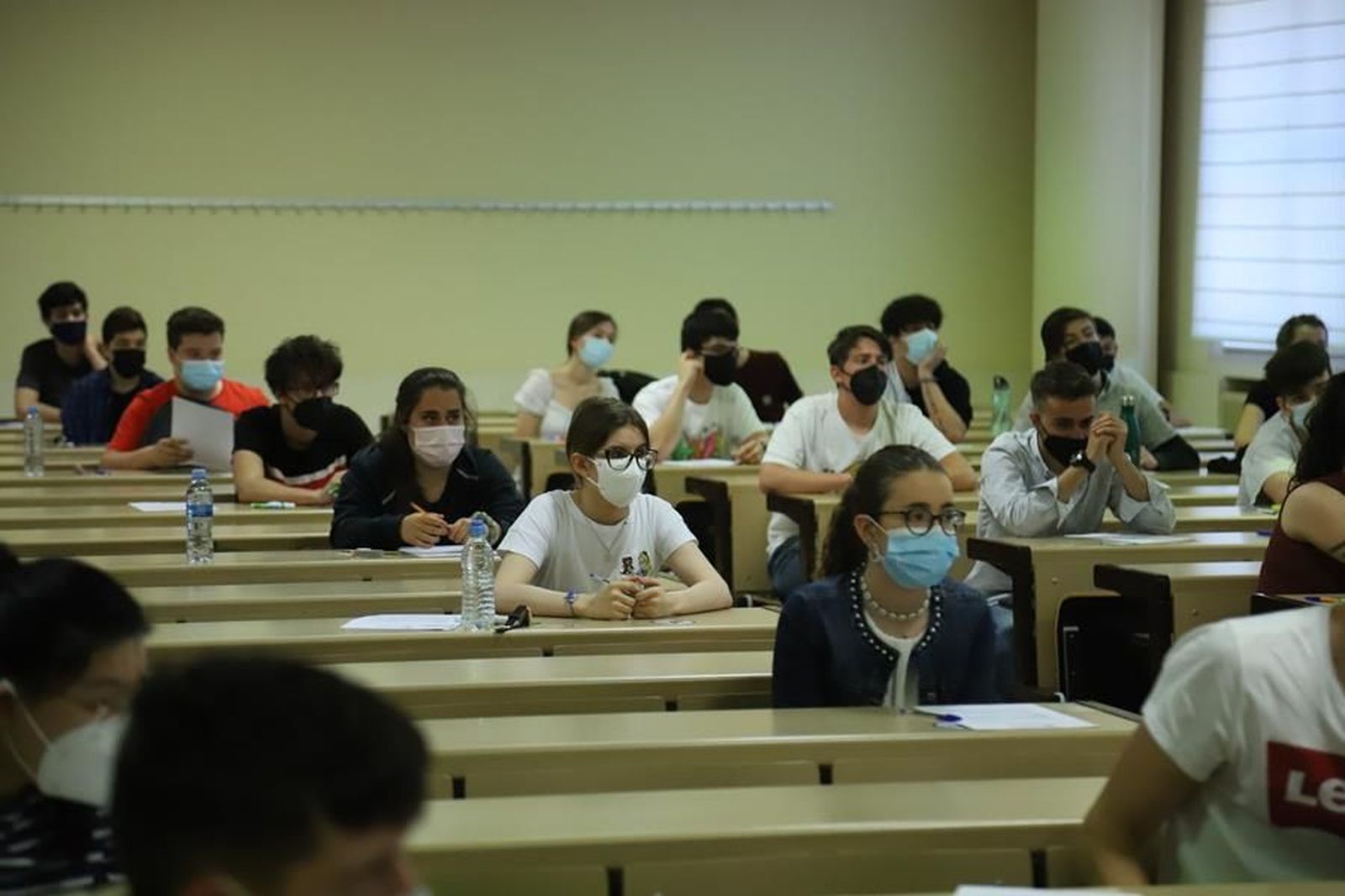 Inicio de la EBAU en Zamora el pasado miércoles