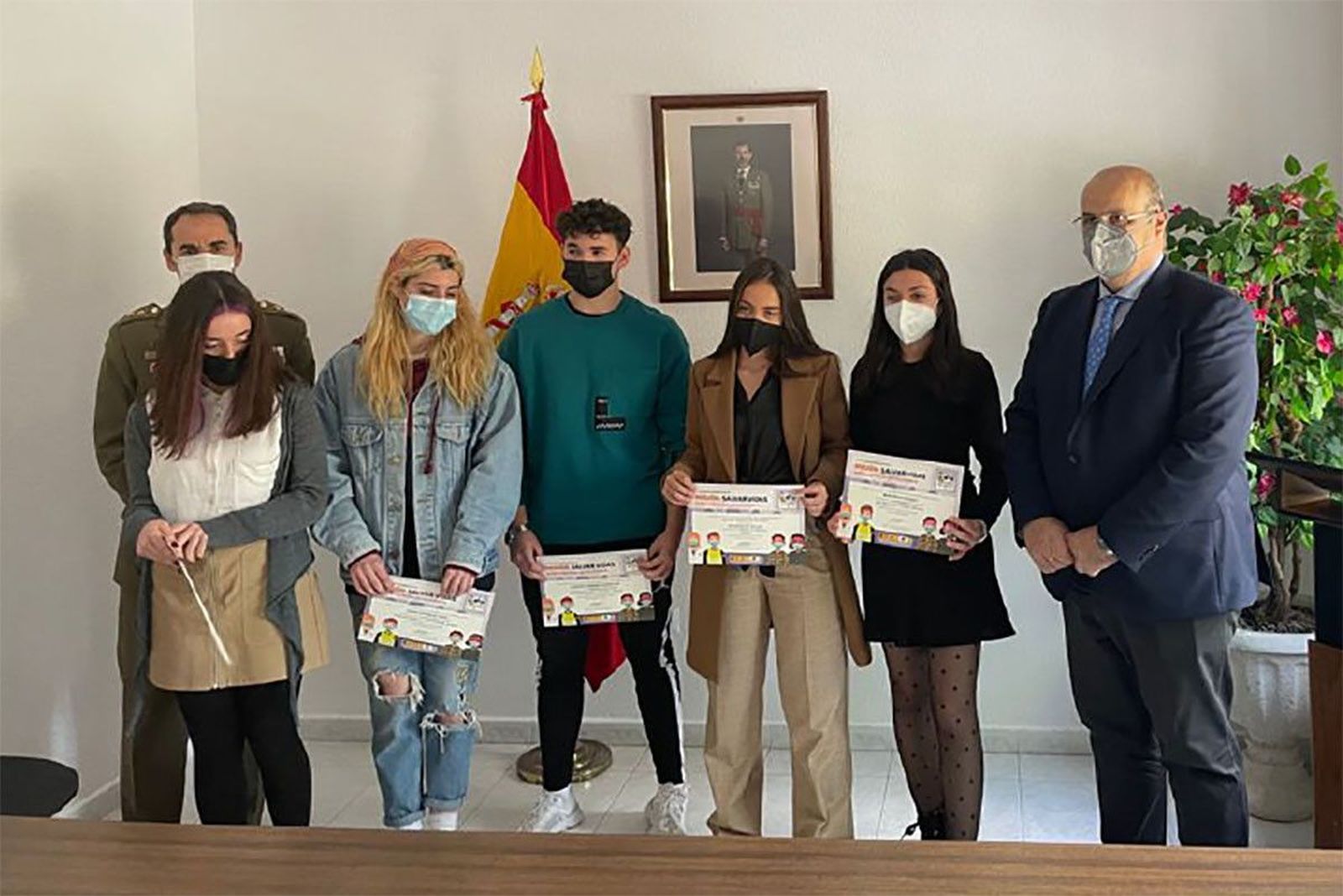 Una alumna del IES María de Molina se impone en el concurso literario ‘Carta a un militar español’