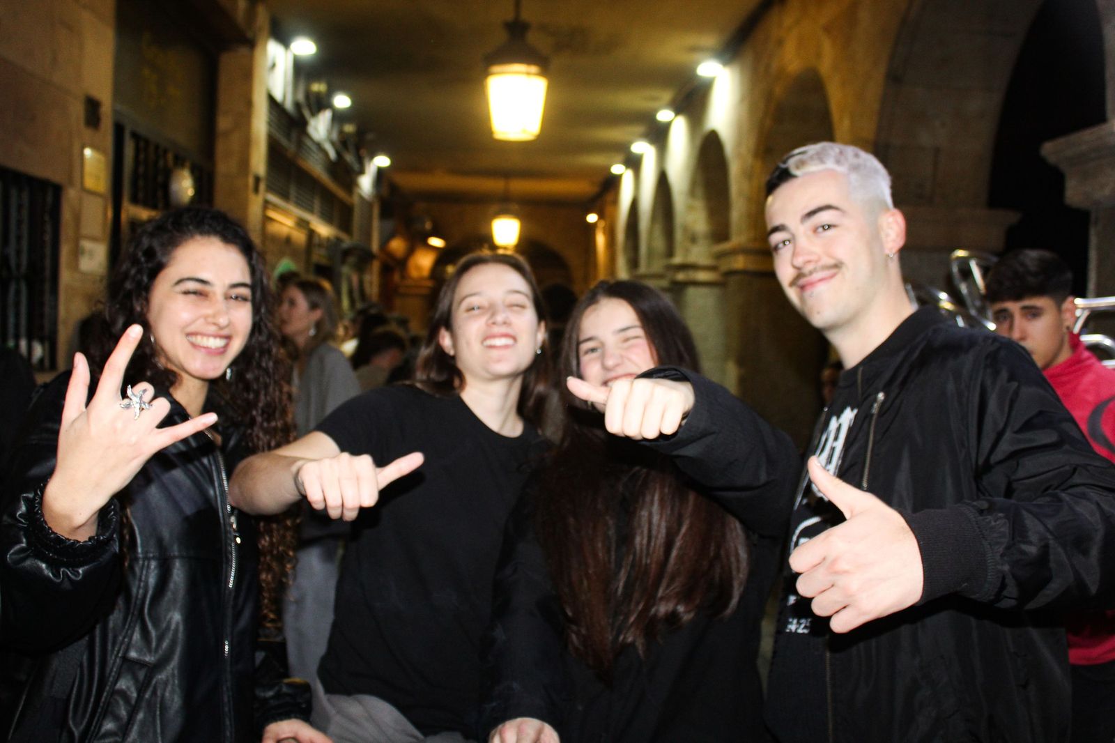 Salamanca de noche, jueves 14 de noviembre