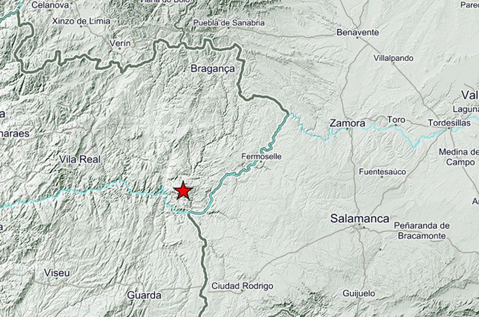 Terremoto arribes zamora
