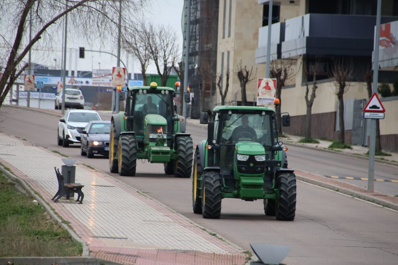 Tractorada en Salamanca