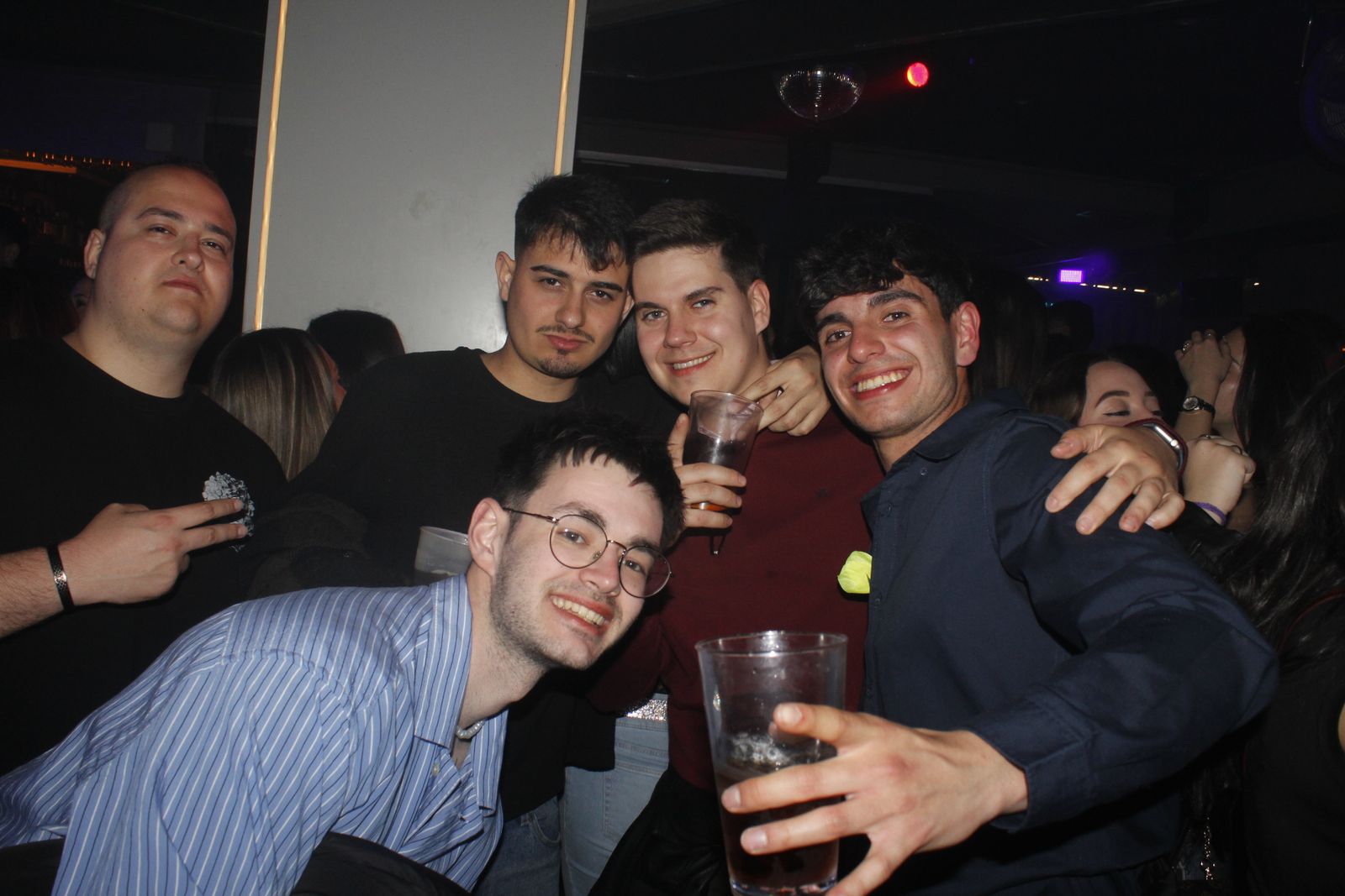 Salamanca de noche, sábado 4 de abril