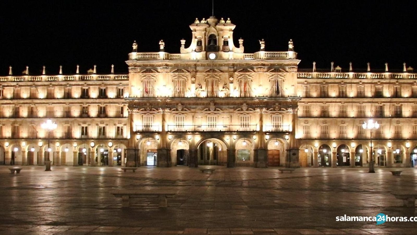 Plaza Mayor de noche Plaza Mayor de noche
