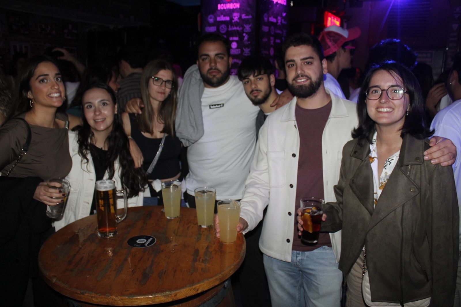 Salamanca de noche, sábado 4 de octubre