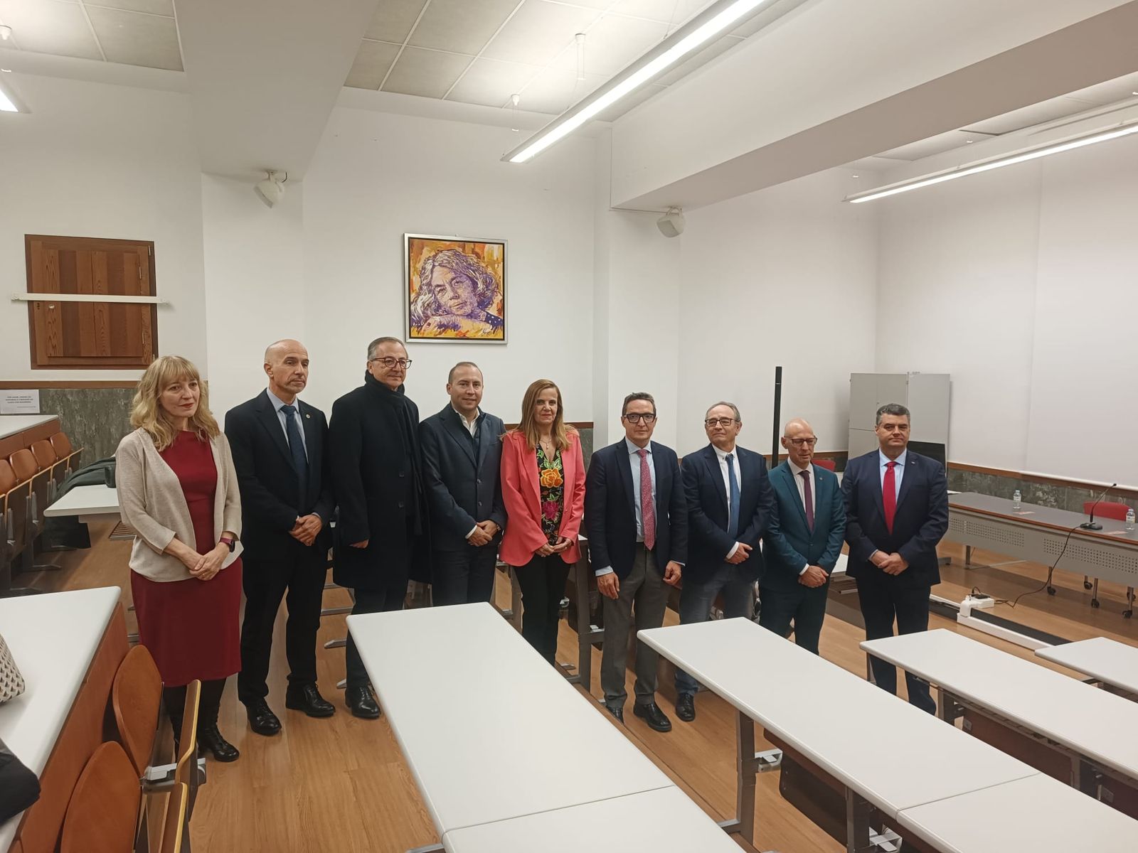 Carmen Martin Gaite estrena un aula en Anayita