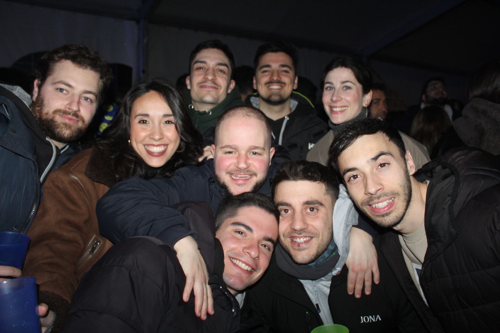 Salamanca de noche, sábado 7 de febrero