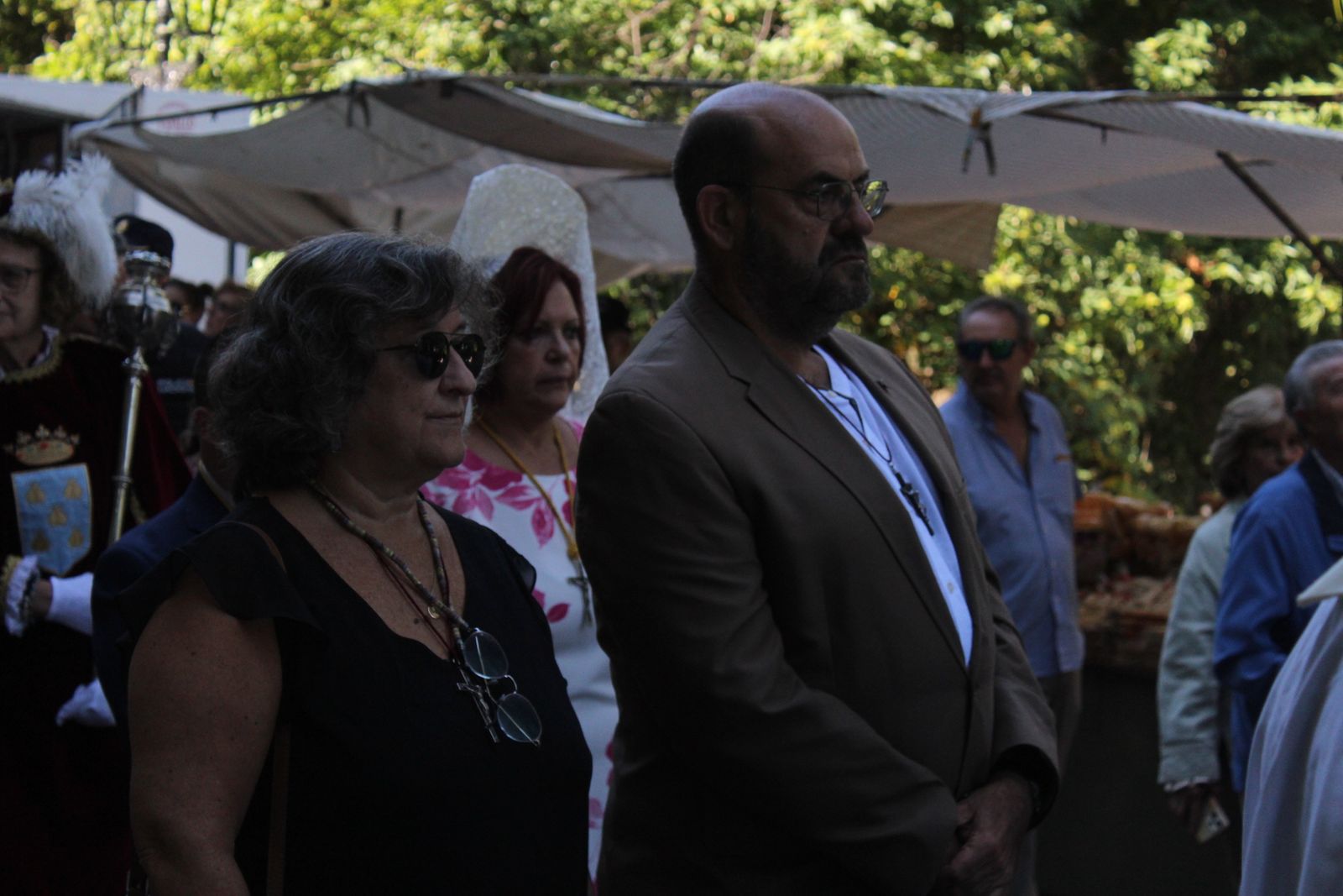 Béjar, misa y procesión en el santuario de Nuestra Señora del Castañar