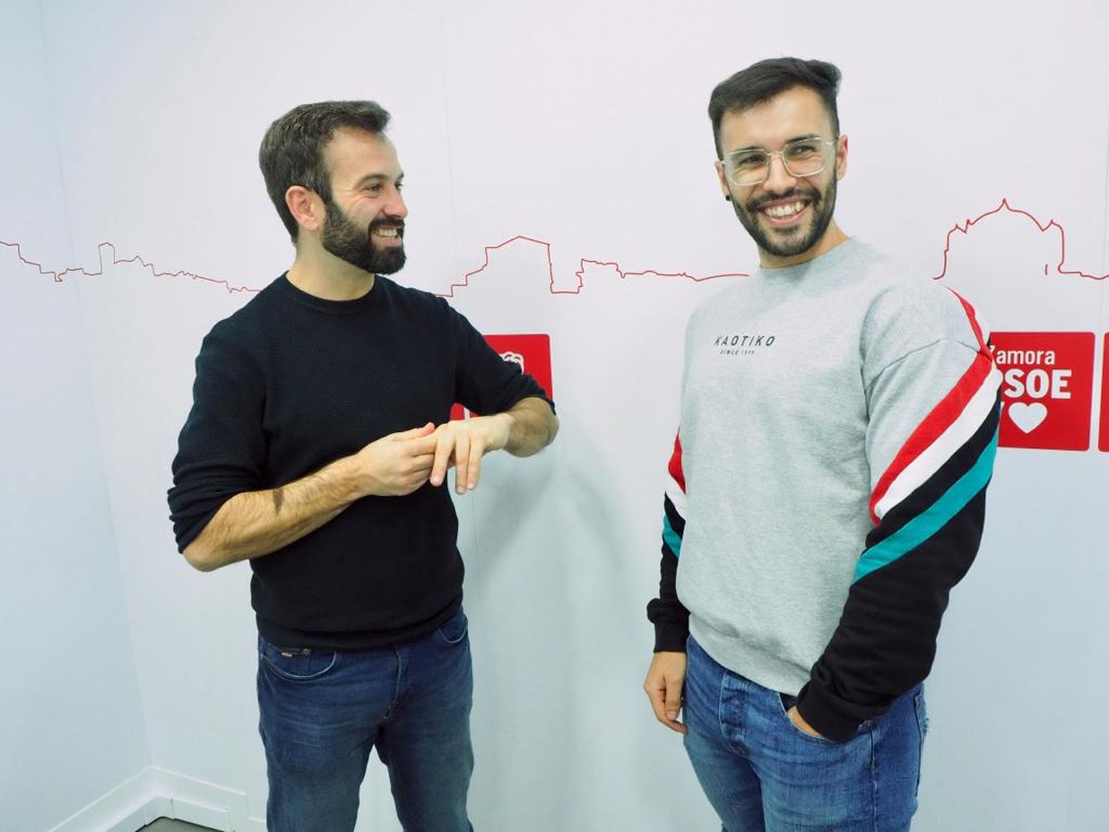 David Gago e Iván R. Carbajo Secretario de Deportes