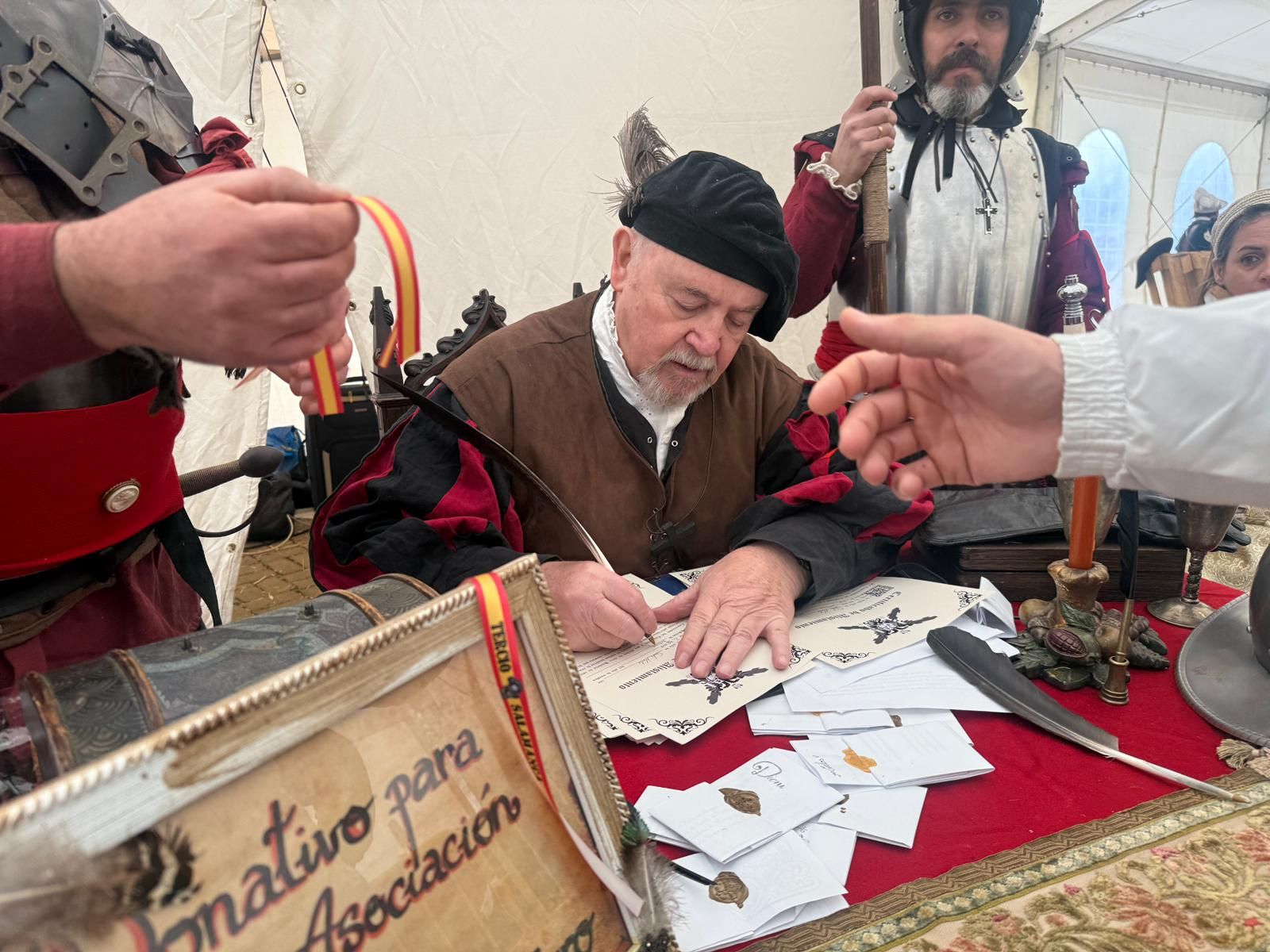 Campamento de los tercios en Santa Marta de Tormes