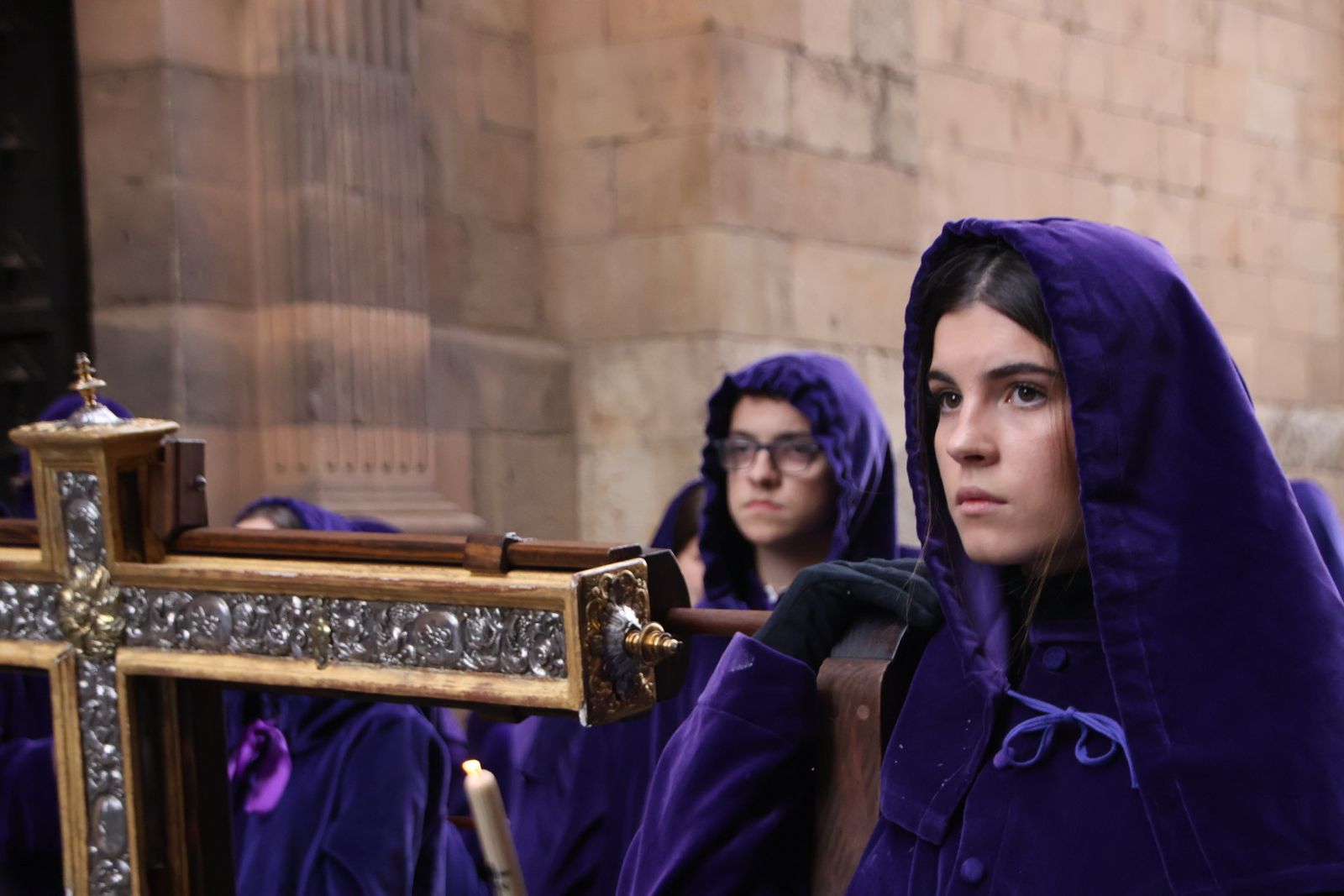 La procesión del Nazareno deslumbra a Salamanca como muestra de historia y devoción tras años suspendiéndose