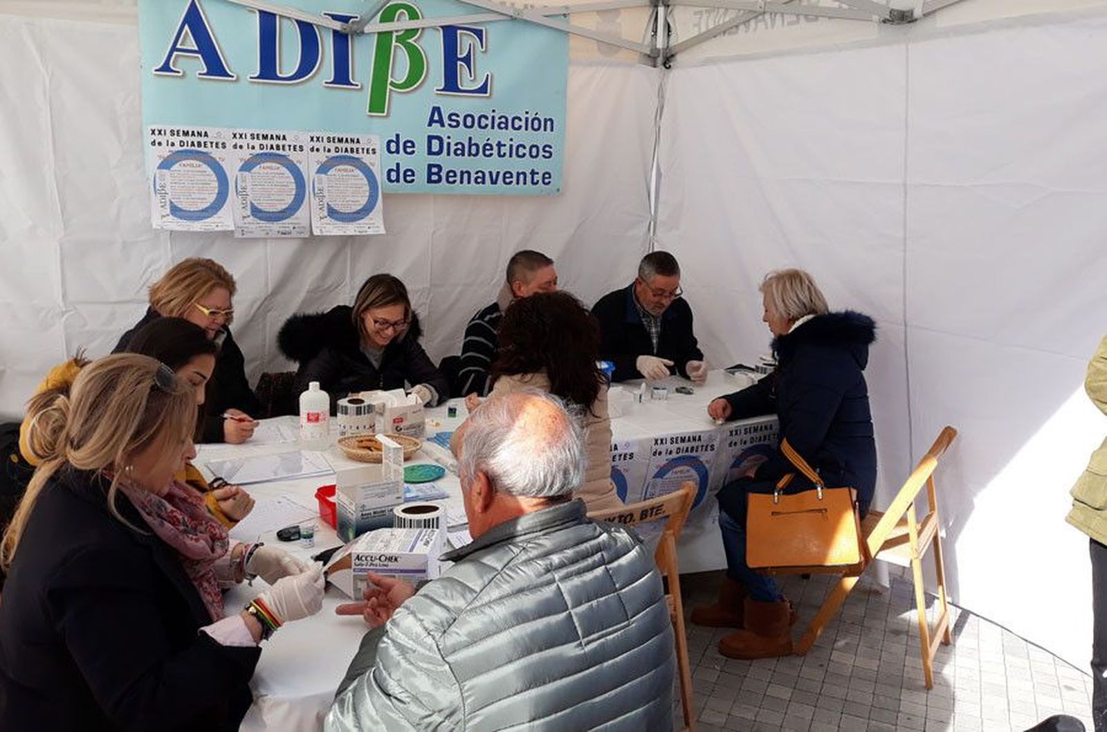 Asociación de Diabéticos de Benavente (ADIBE). Archivo.