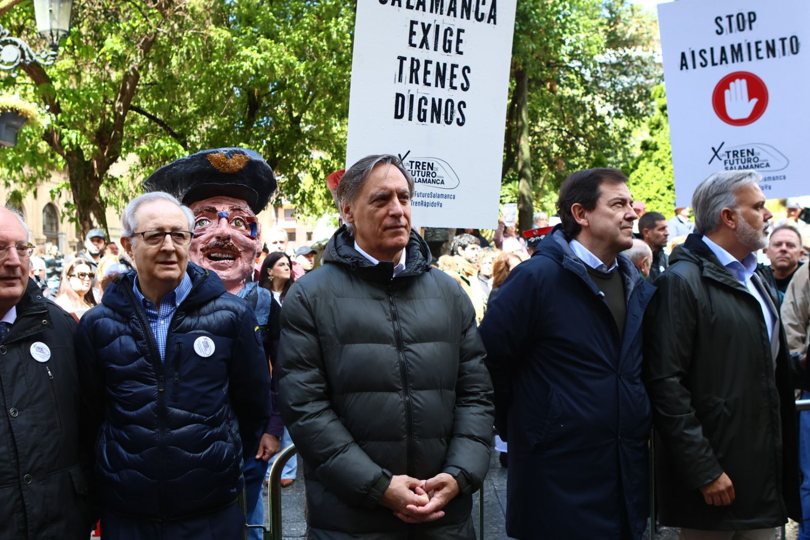 Protesta del 10 de mayo por unas mejores conexiones ferroviarias en Salamanca