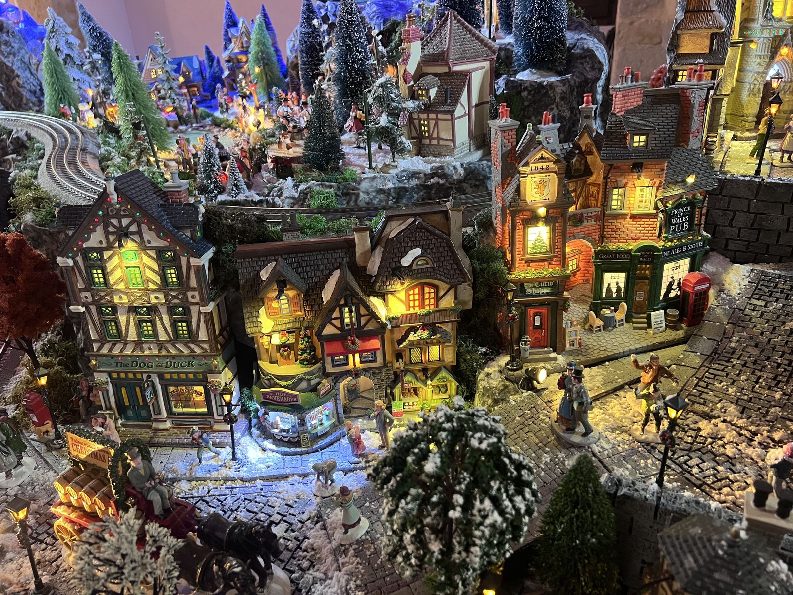 Ciudad de Navidad en la Torre de los Anaya