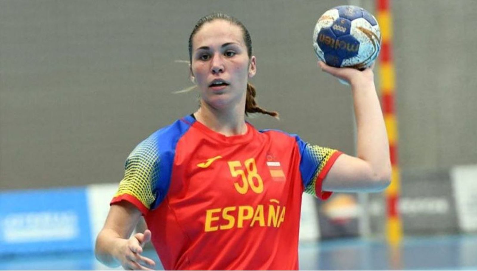 Maria O'Mullony con la selección española. Archivo.