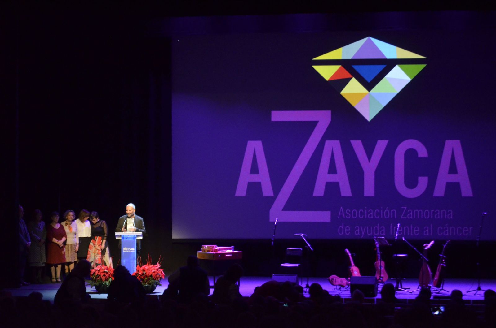 Una edición anterior de la Gala de Azayca. Archivo