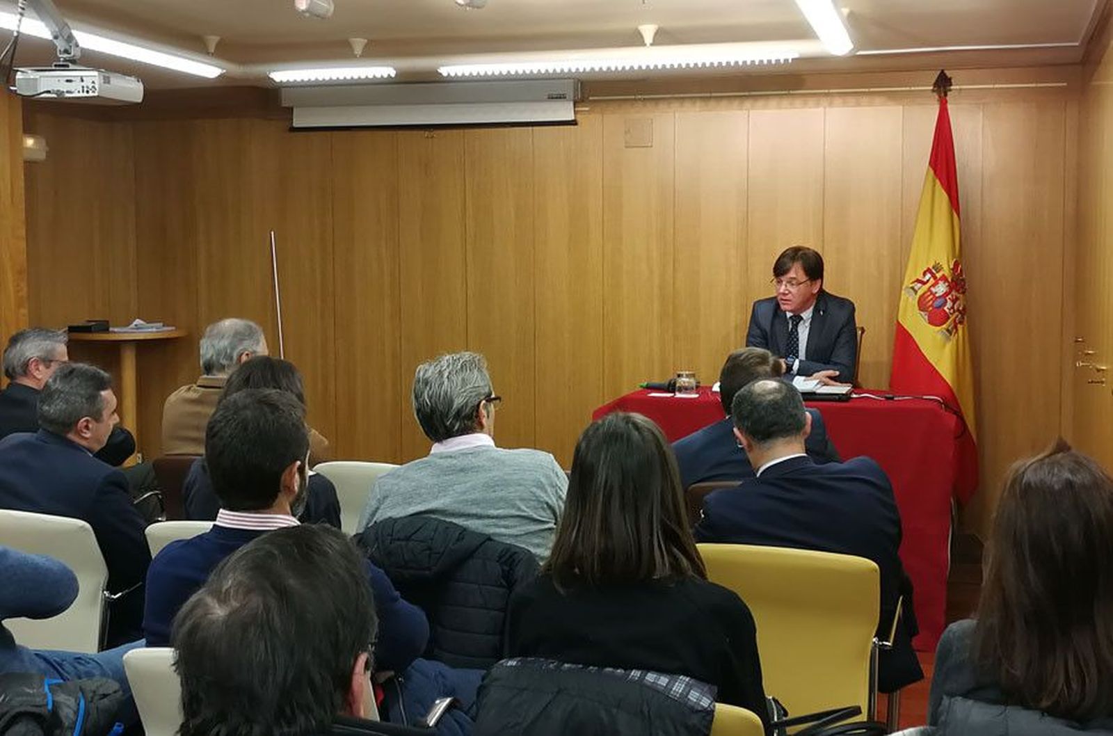 Presidente chd charla