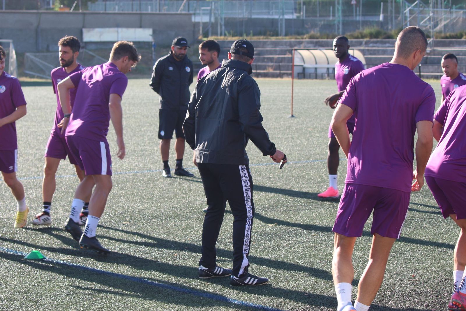 Primer entrenamiento de la pretemporada del Salamanca CF UDS