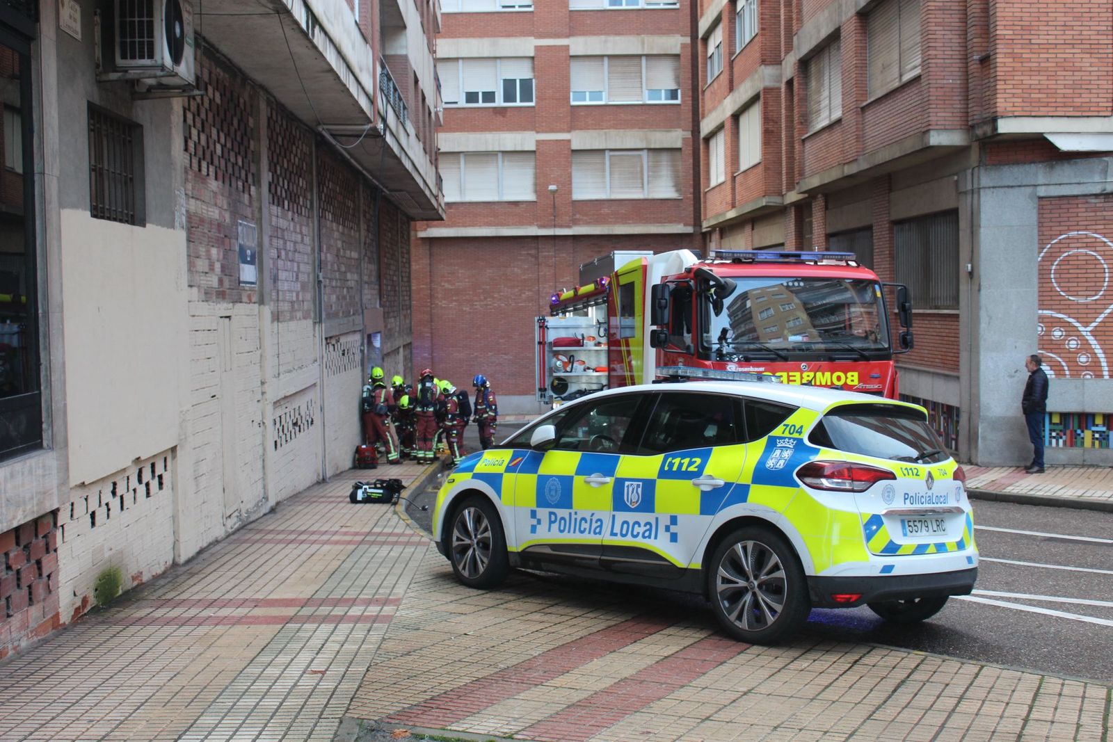 Incidente eléctrico moviliza a los bomberos en Salamanca