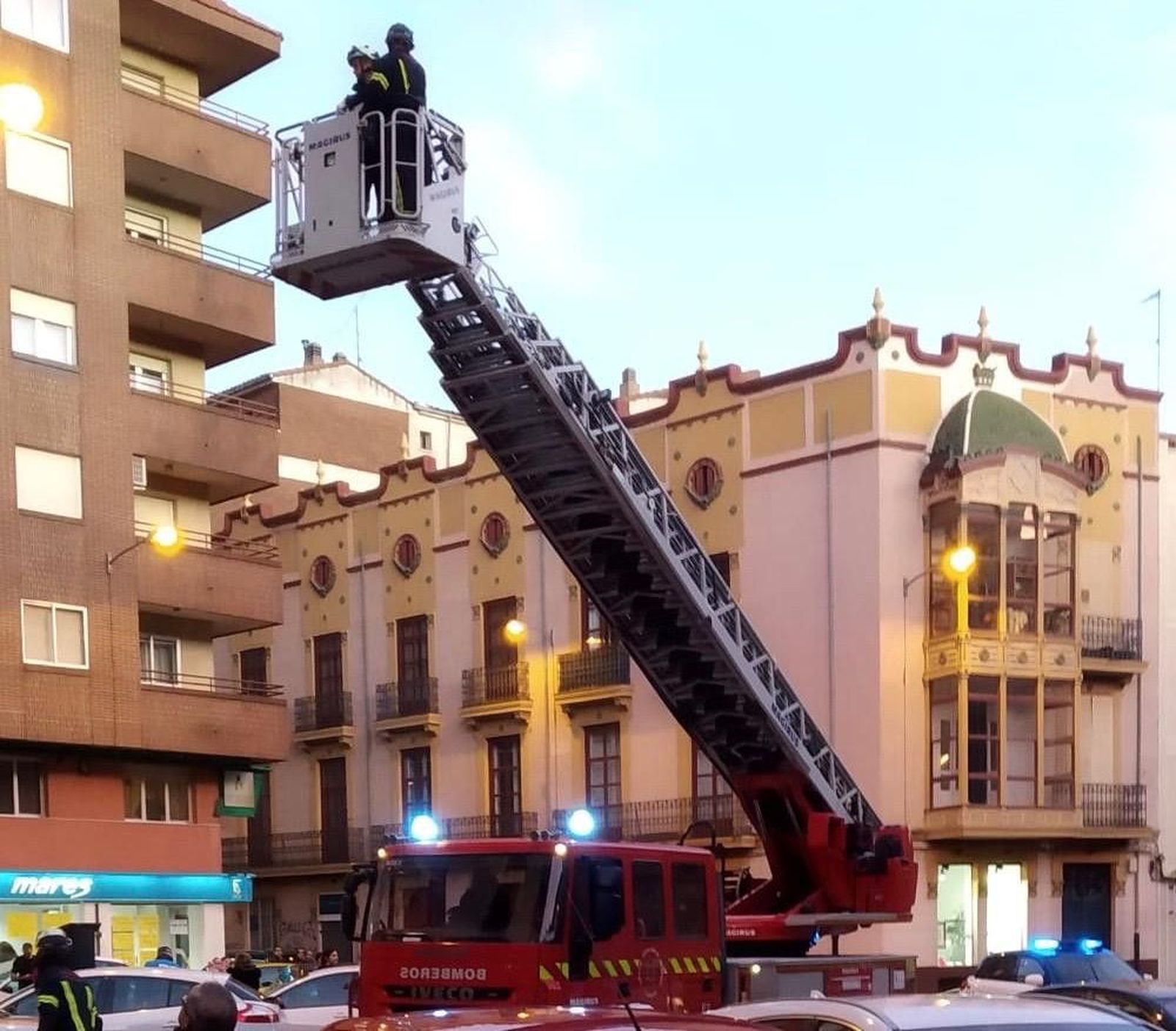 Bomberos mercado