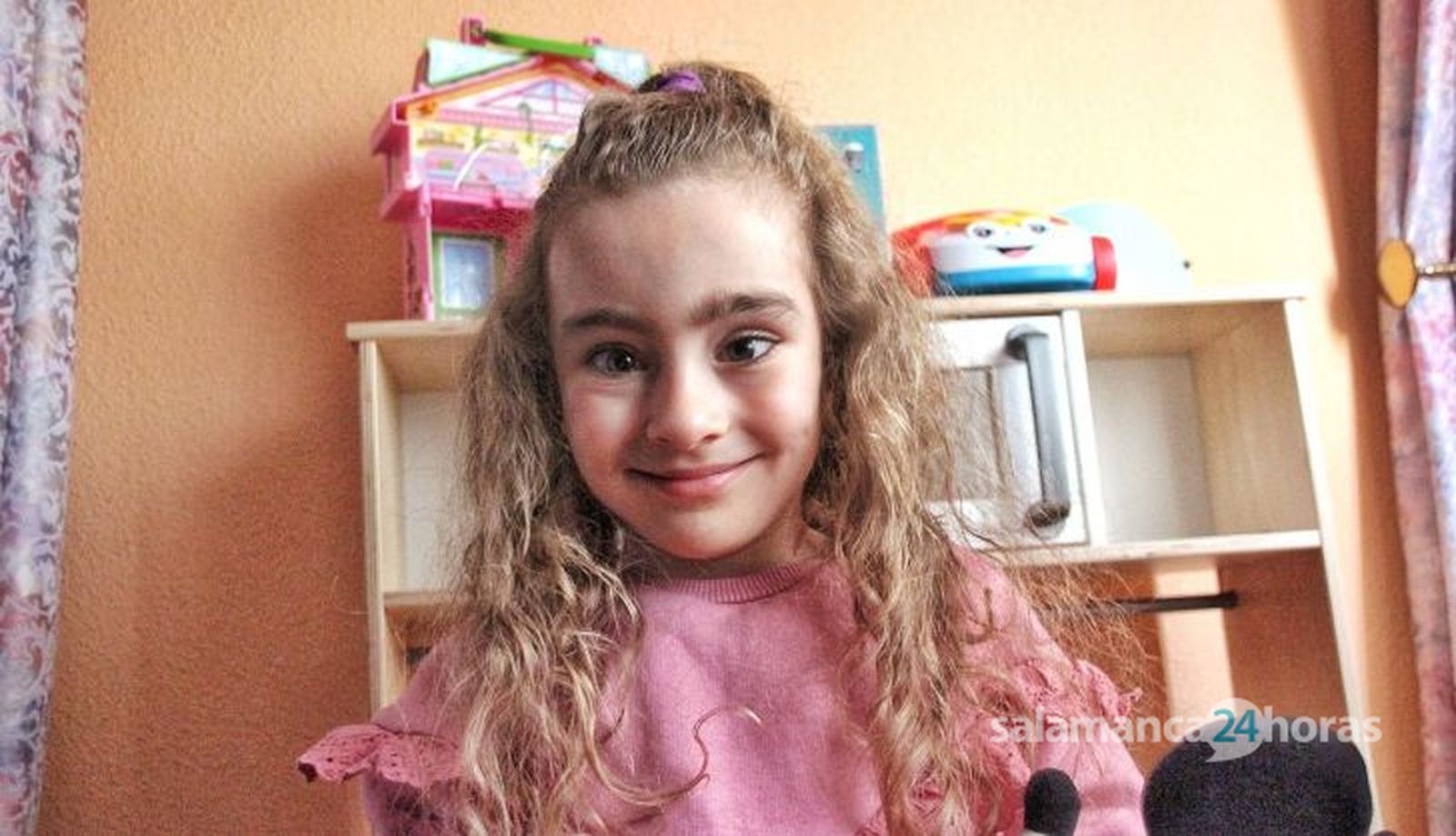 Daniela, una niña con una enfermedad rara 