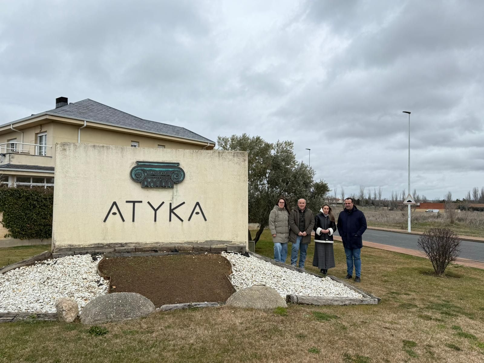 Pavimentación de la urbanización Átika, en Santa Marta