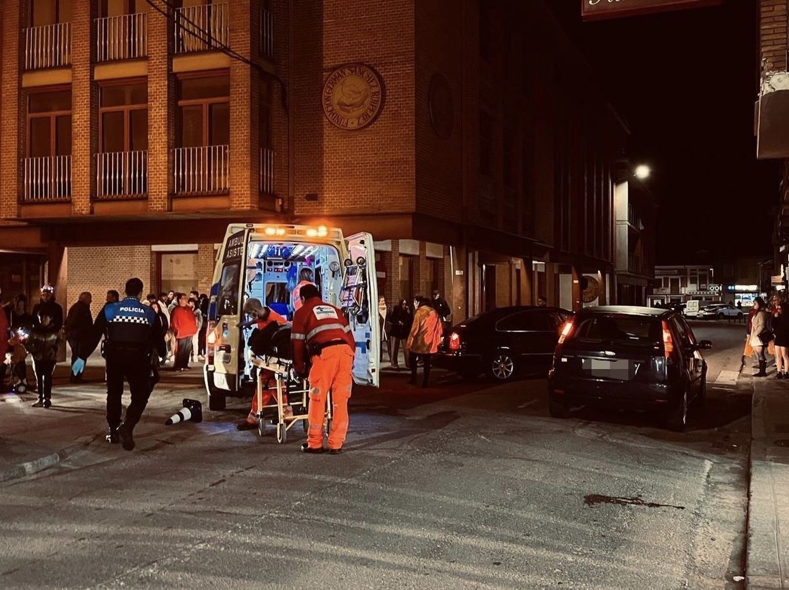 Atropello en Peñaranda