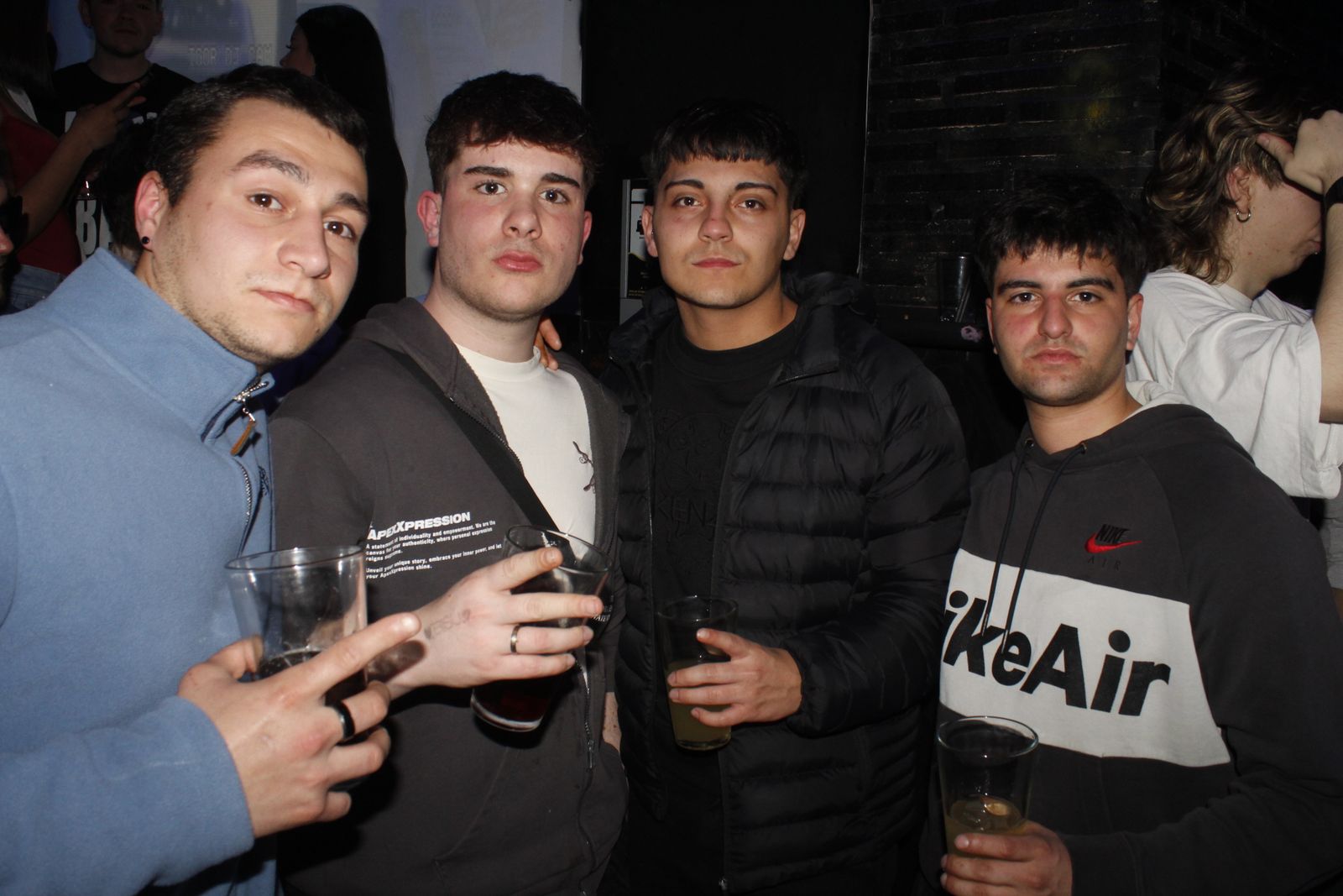 Salamanca de noche, sábado 4 de abril