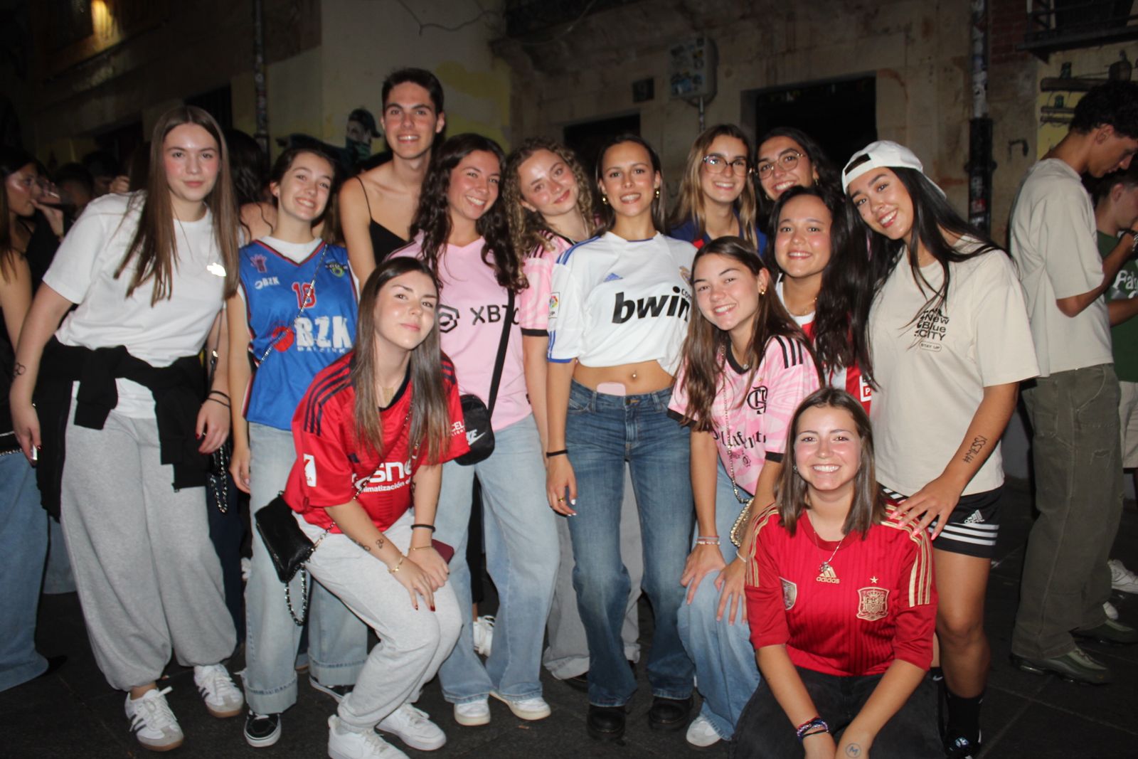 Salamanca de noche, jueves 18 de septiembre