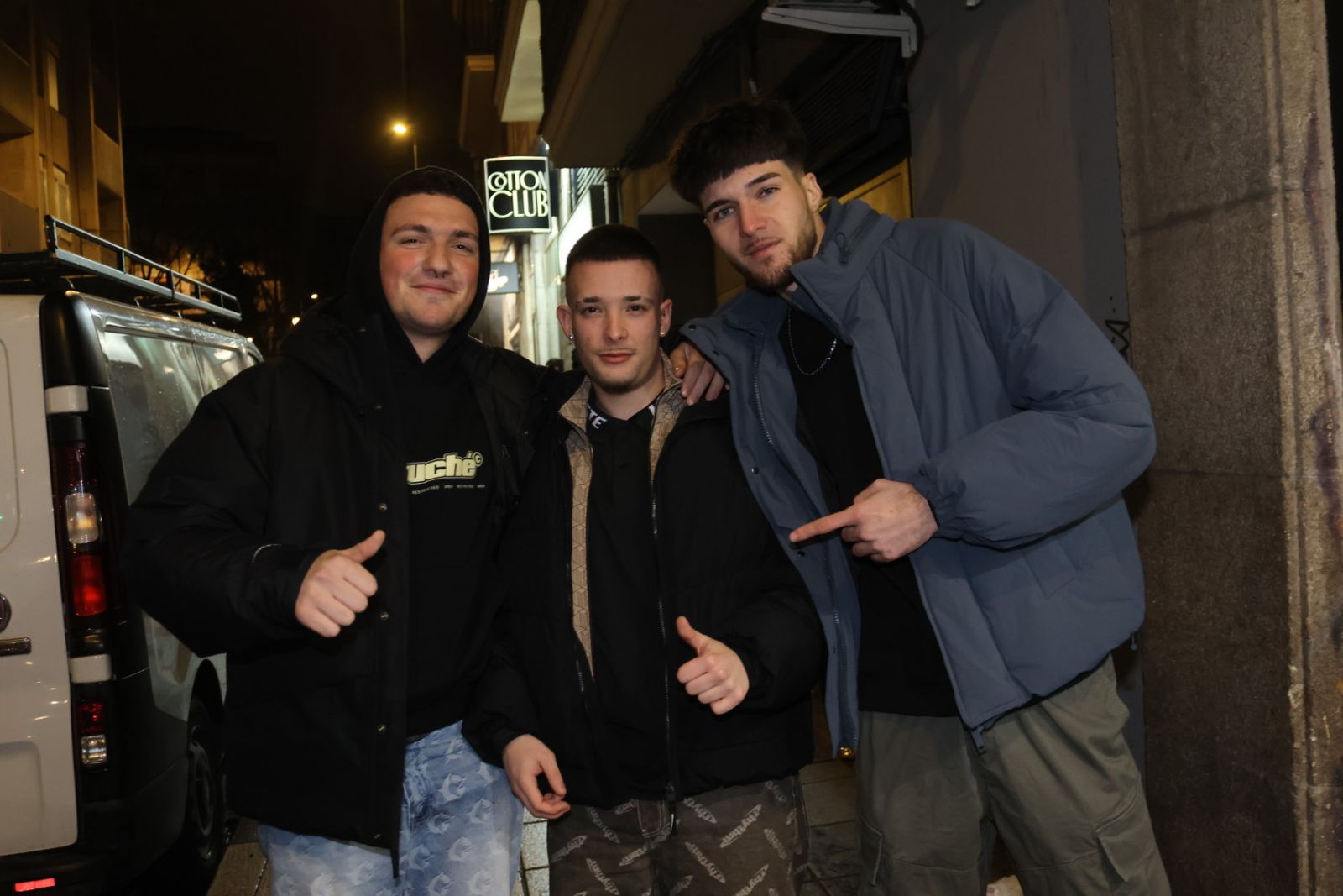 Salamanca de noche, sábado 17 de enero