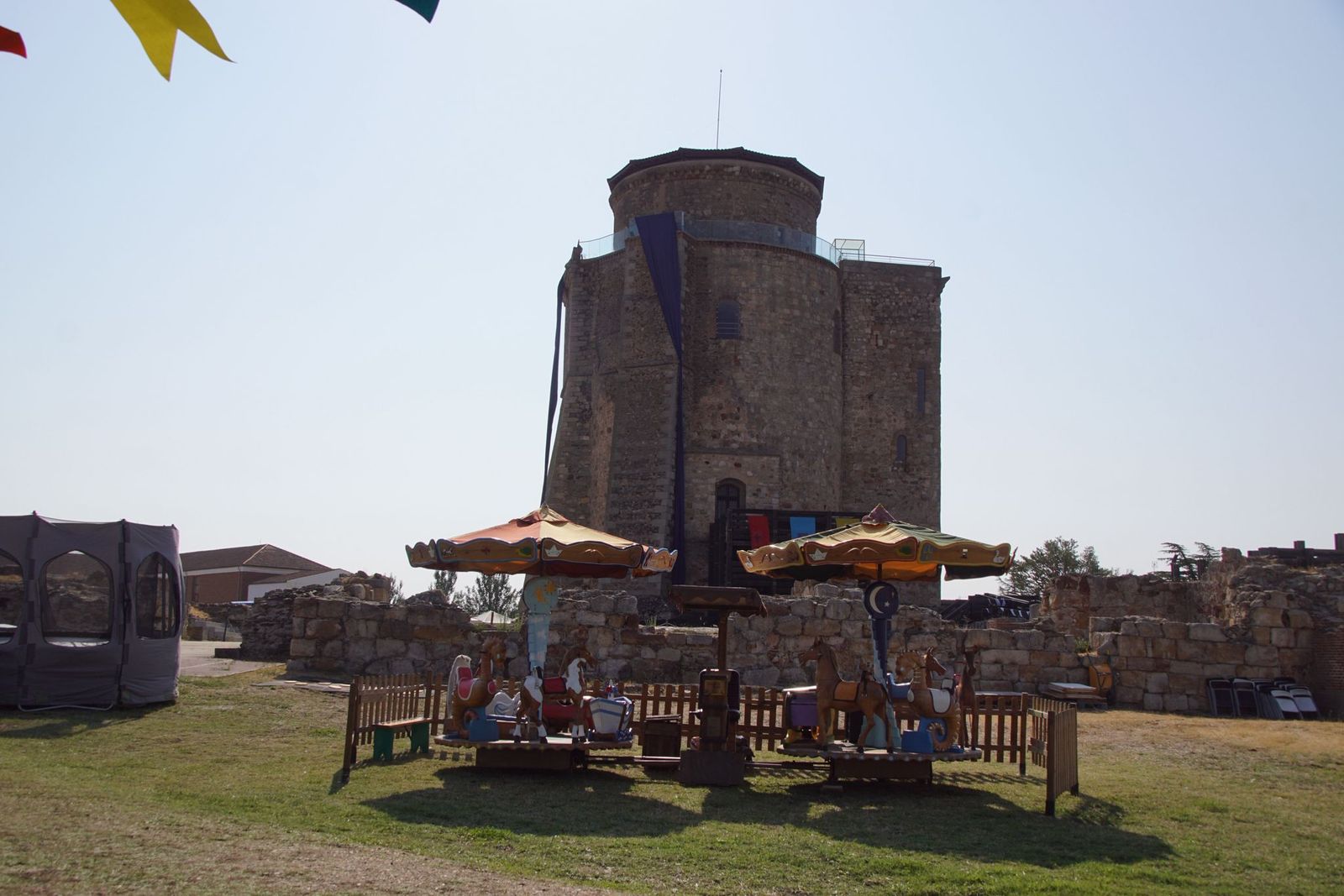 Inauguración del mercado medieval de Alba de Tormes