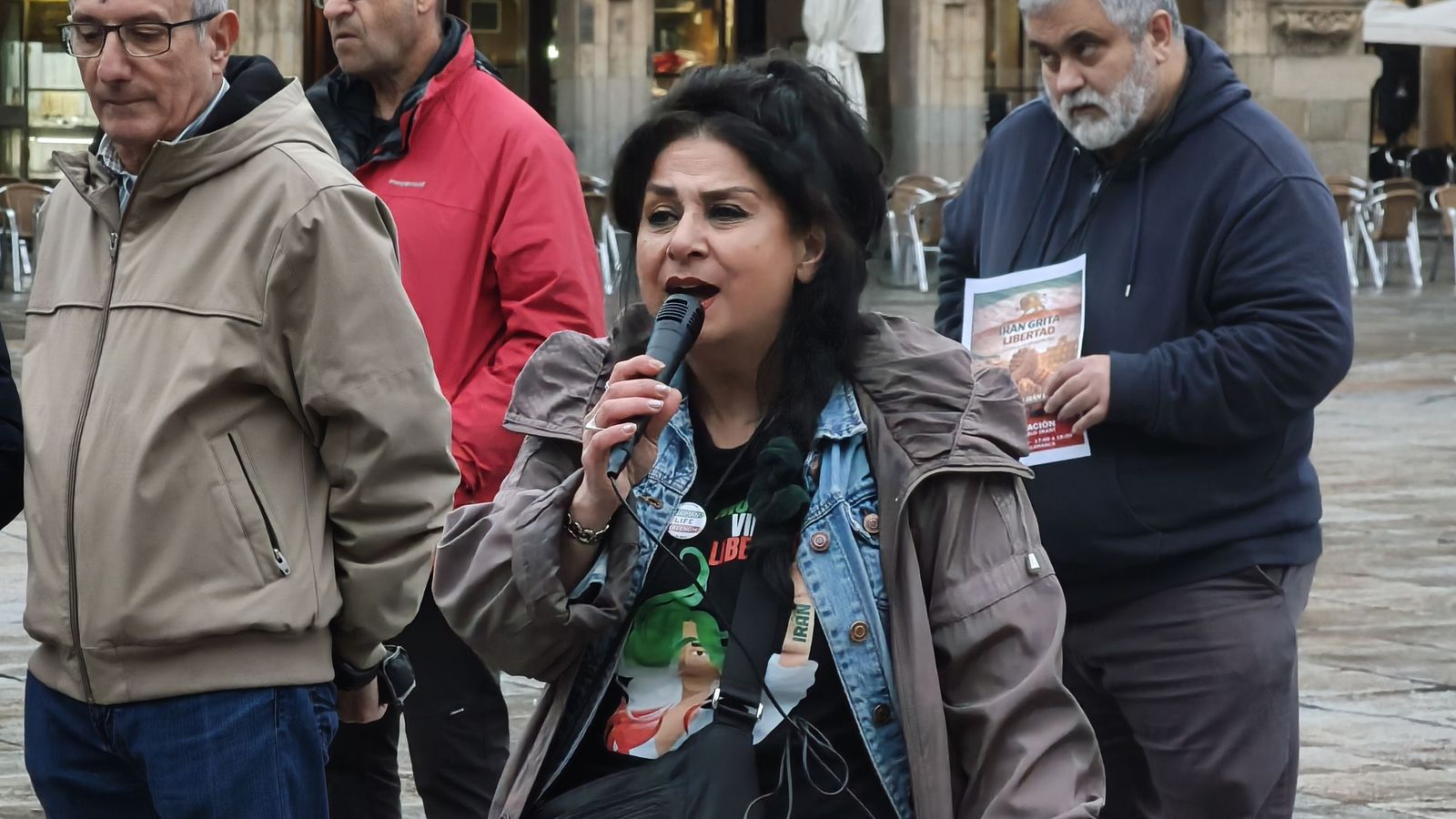El pueblo iraní alza la voz en Salamanca por la libertad y la democracia