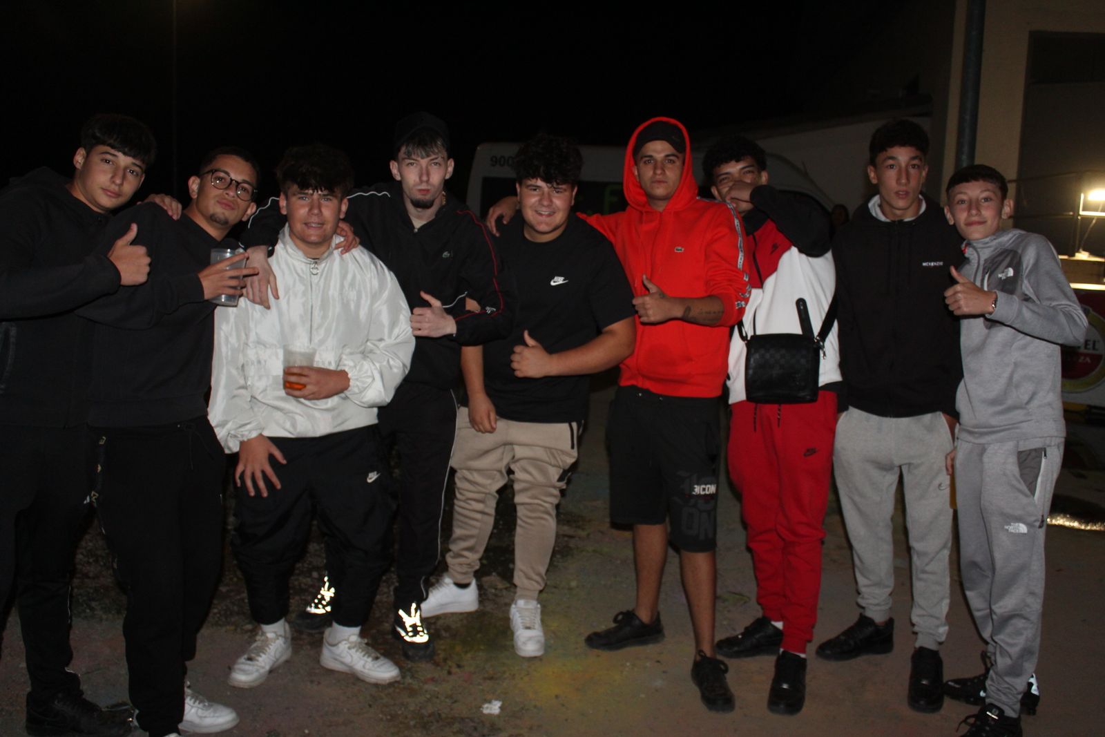 Salamanca de noche, sábado 30 de agosto