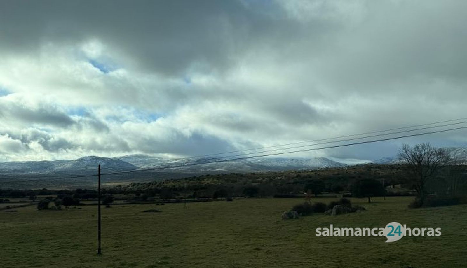 Nieve en la sierra de Béjar (1)