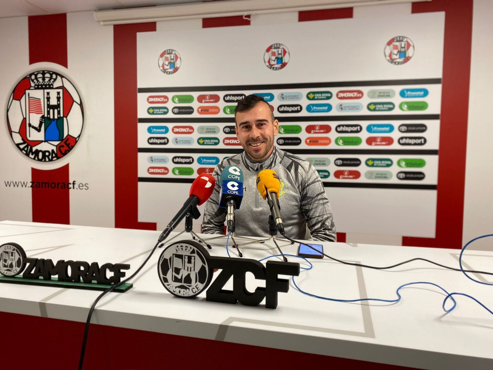 Yago Iglesias en rueda de prensa