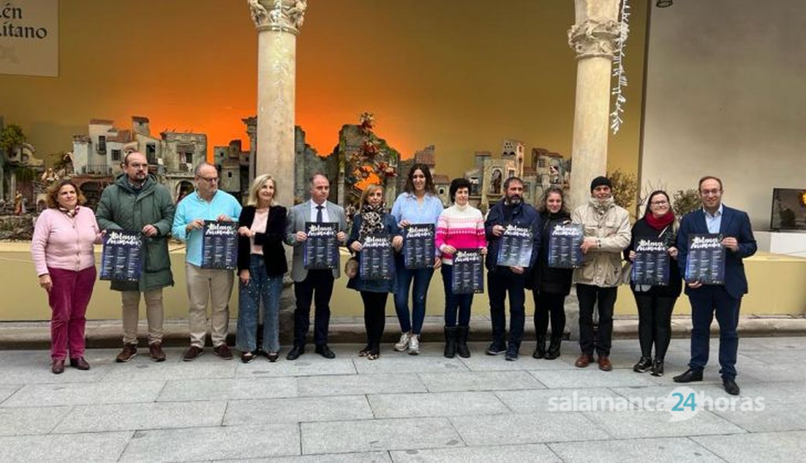 Presentación VI Circuito de Belenes Vivientes en la provincia de Salamanca, diciembre de 2023. Foto S24H