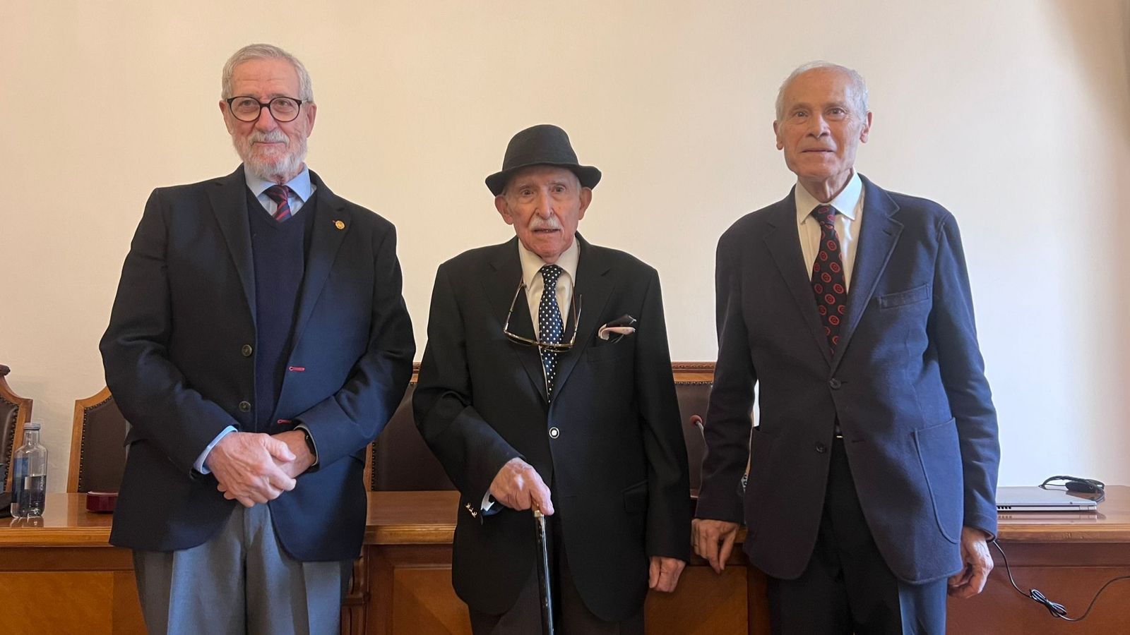 Francisco Blanco, Luis Frayle y Antonio Heredia