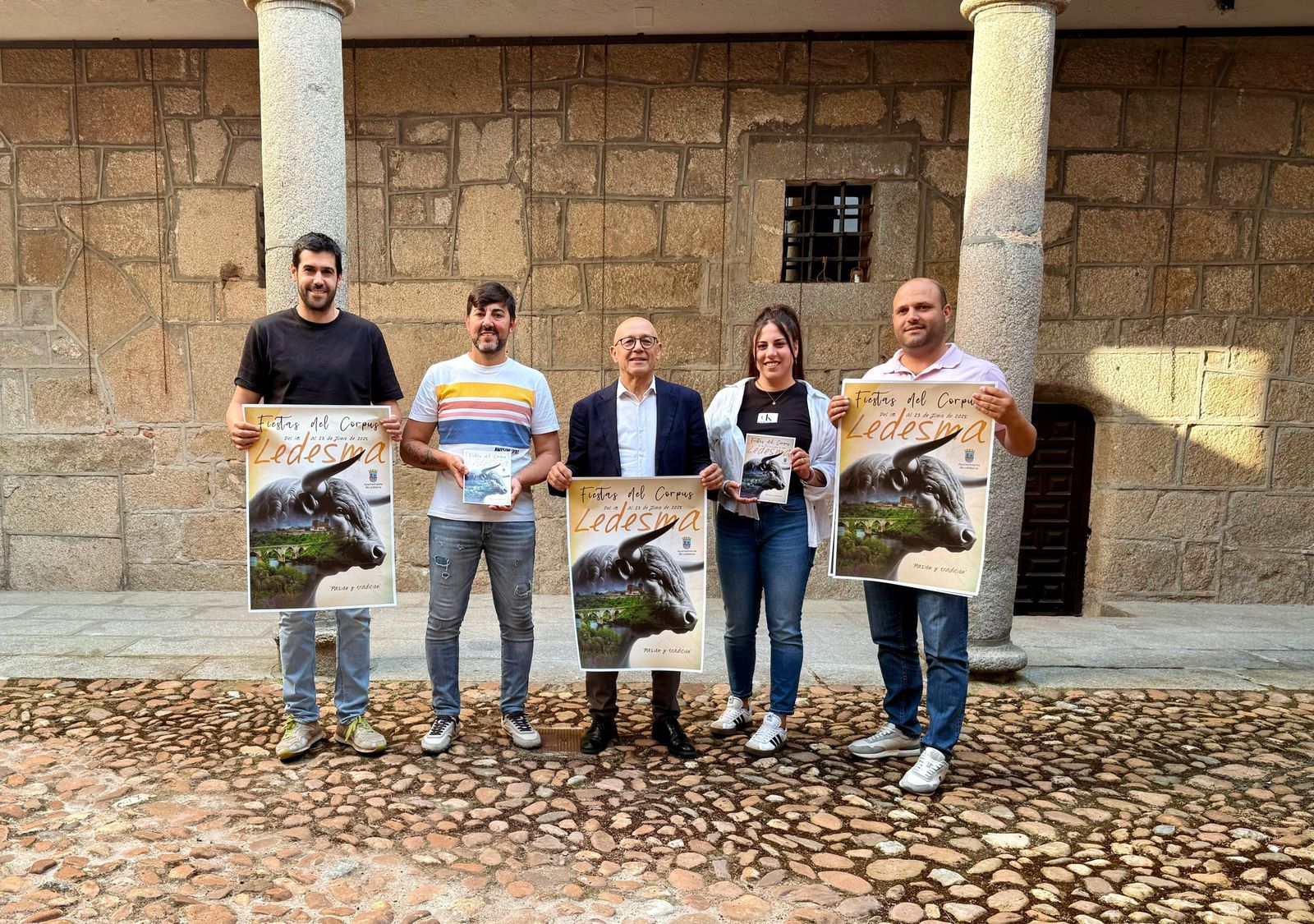 Presentación cartel Ledesma Corpus Christi 2025. Foto Ayuntamiento Ledesma