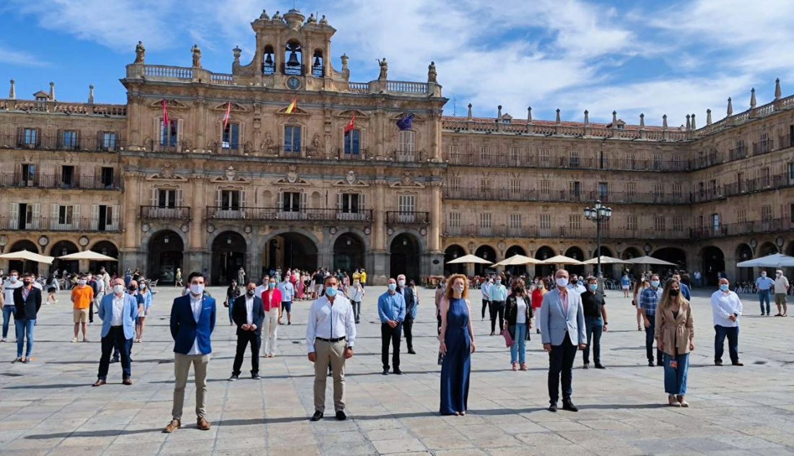 Foto de familia del acto de Ciudadanos