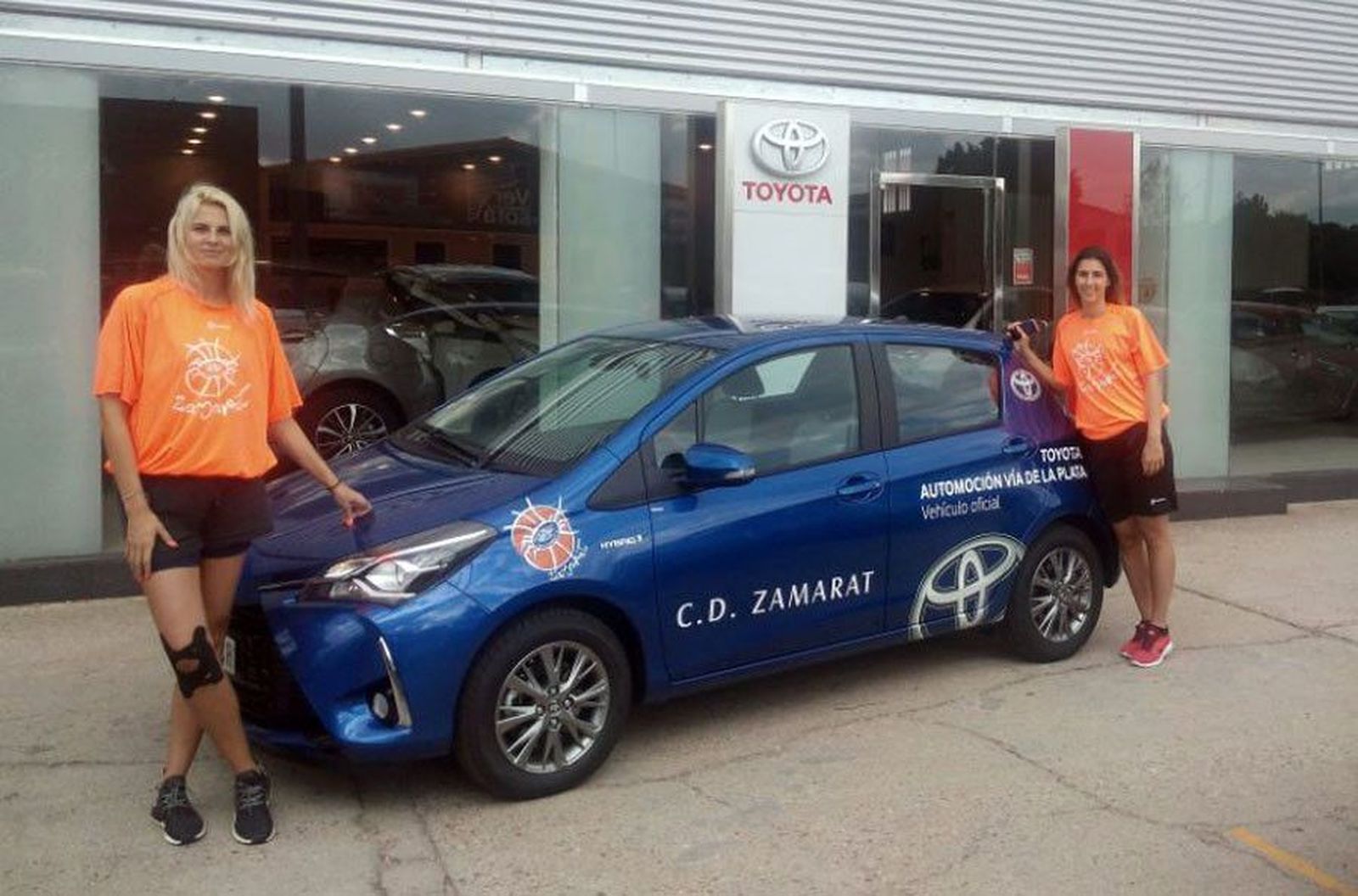 Toyota coche zamarat